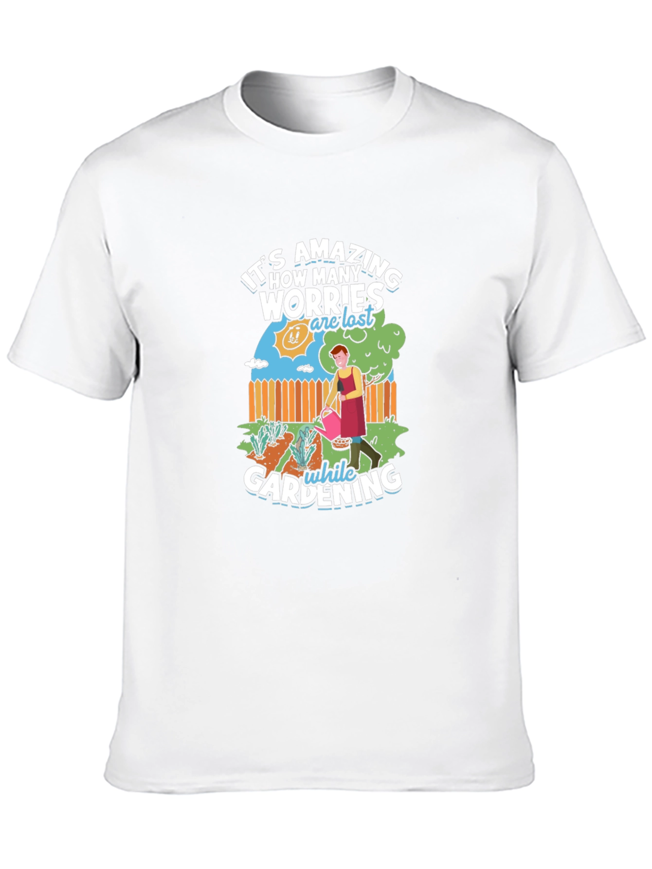 Gardening Worry-Free Graphic Tee