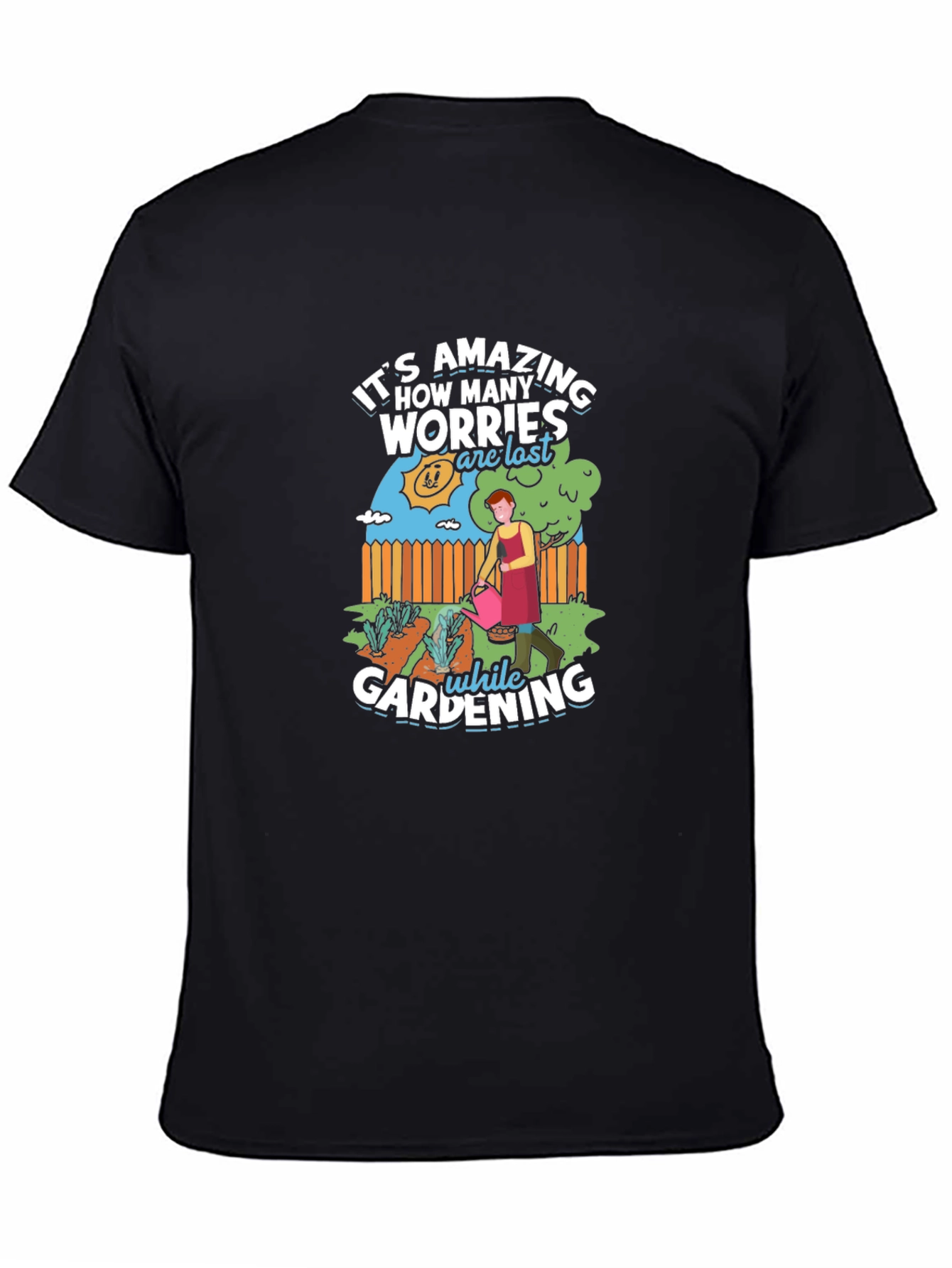 Gardening Worry-Free Graphic Tee