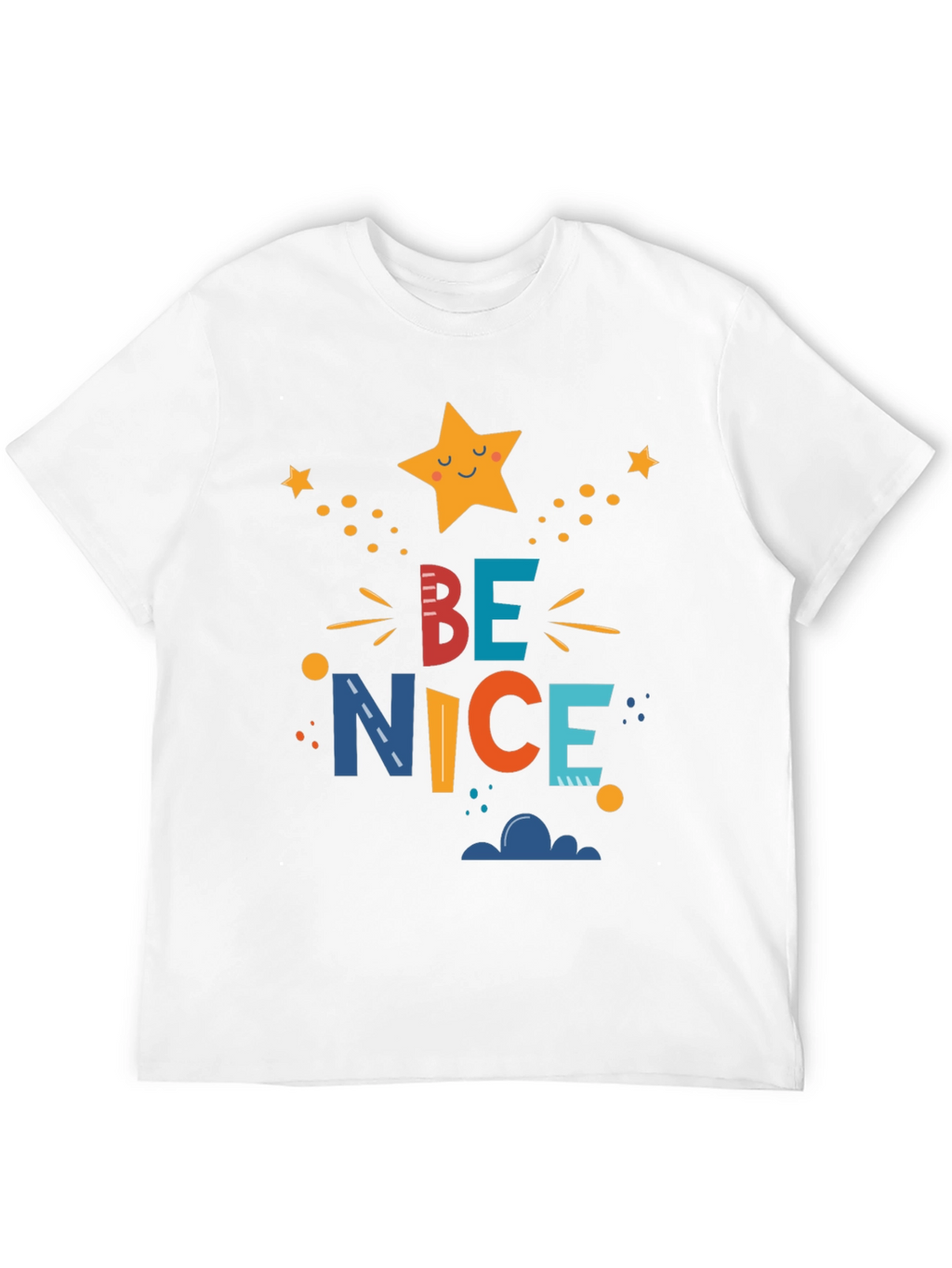 Be Nice Graphic Tee - Mens Black T-Shirt