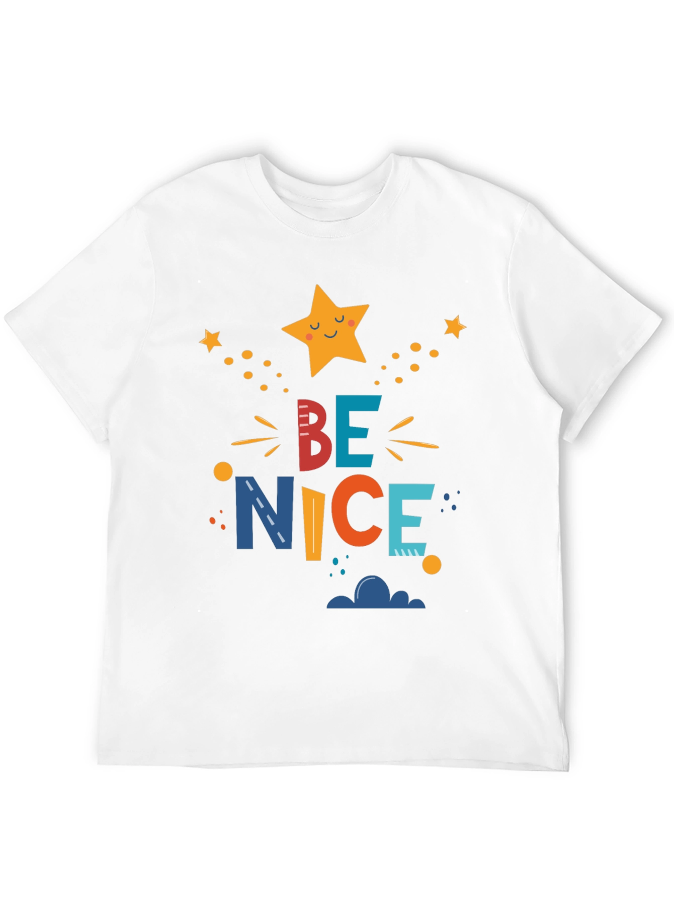 Be Nice Graphic Tee - Mens Black T-Shirt