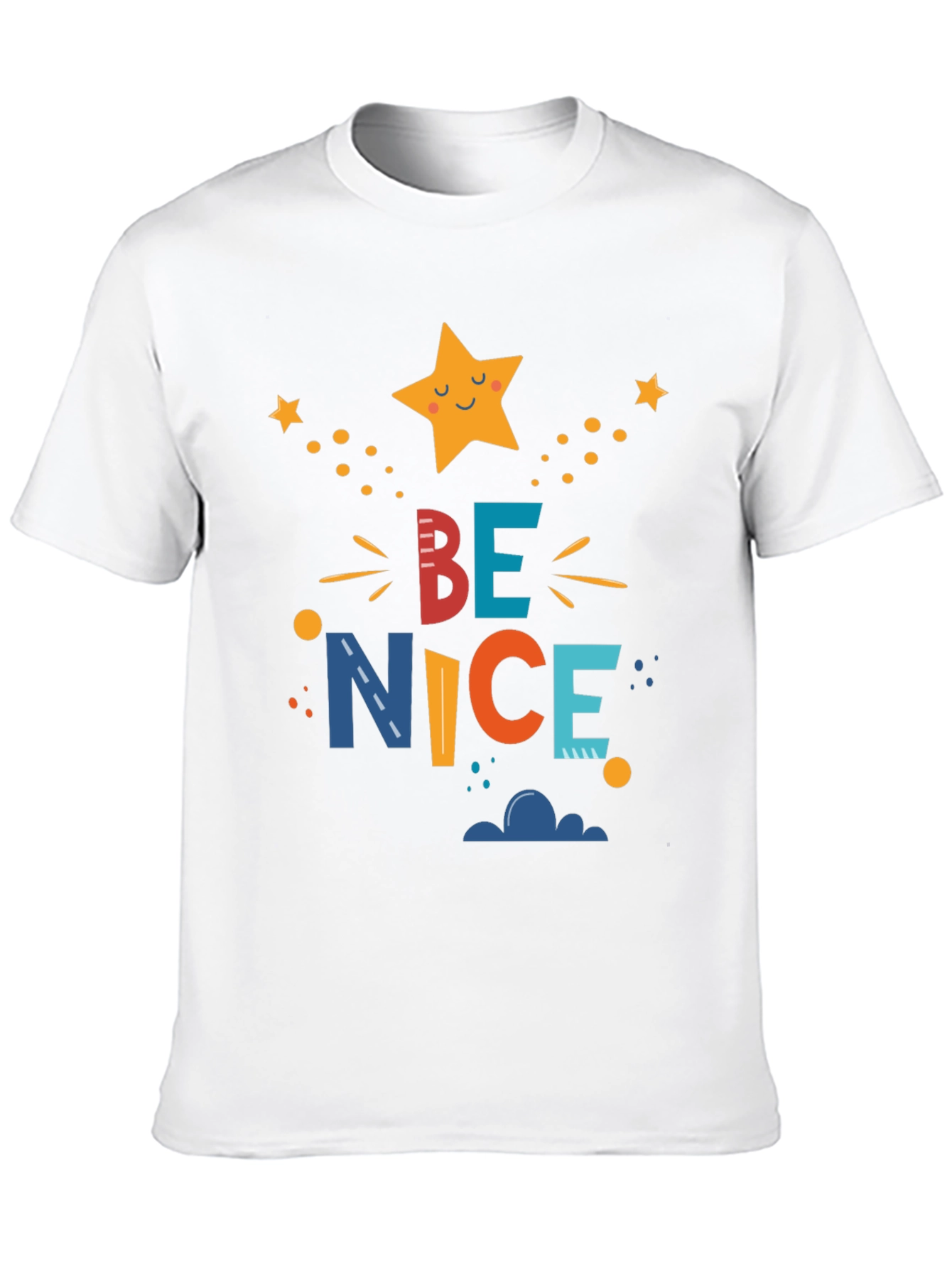Be Nice Graphic Tee - Mens Black T-Shirt