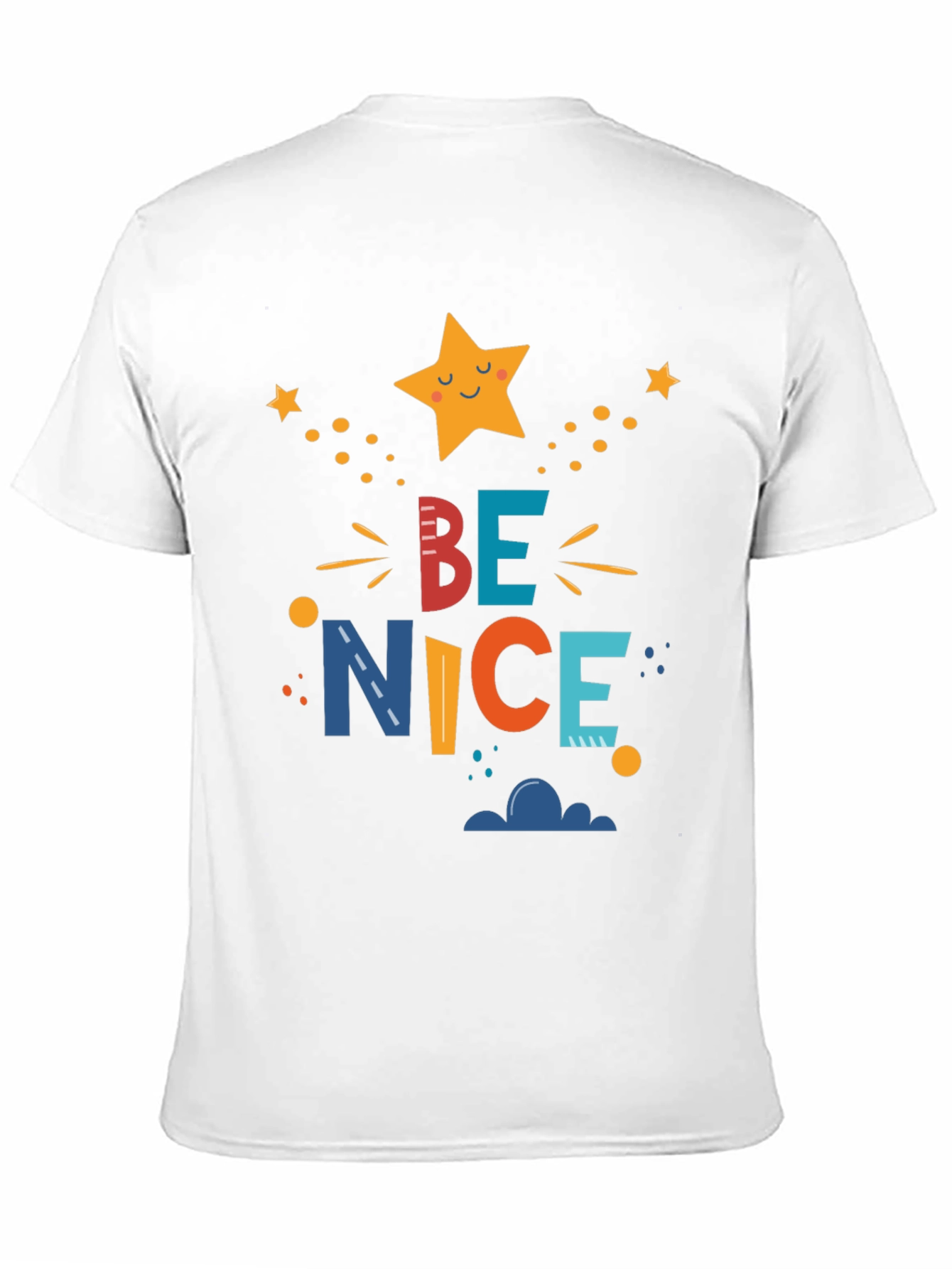 Be Nice Graphic Tee - Mens Black T-Shirt
