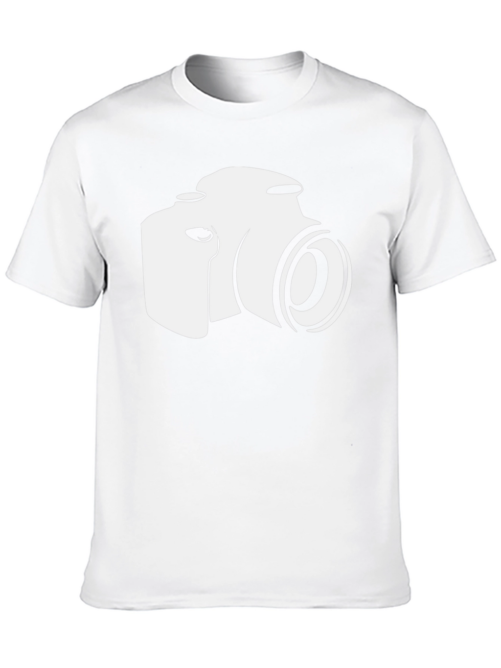 Camera Graphic Tee - Black Unisex T-Shirt