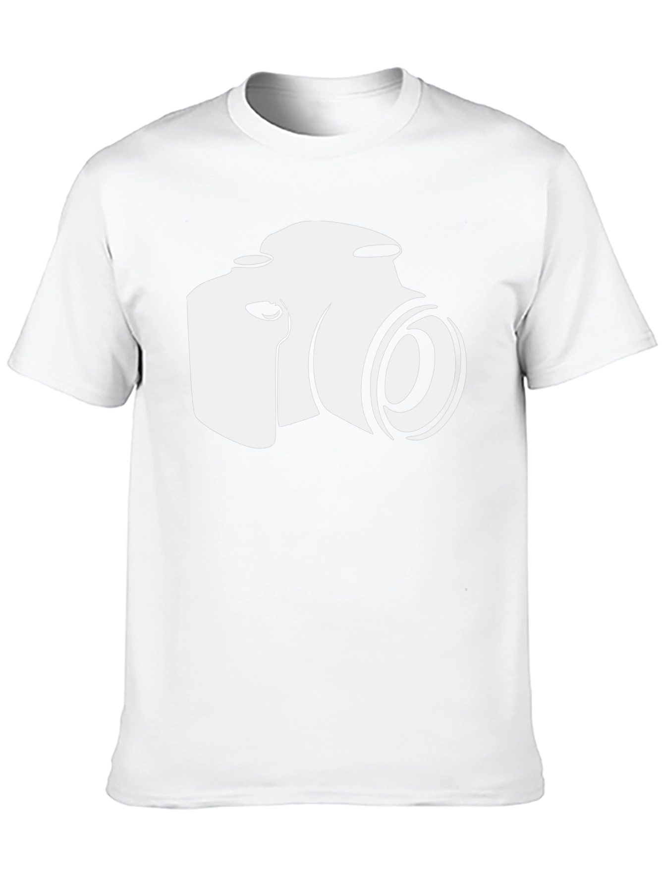 Camera Graphic Tee - Black Unisex T-Shirt