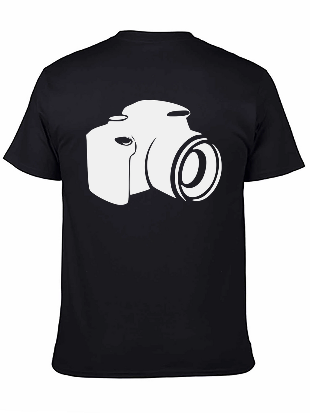 Camera Graphic Tee - Black Unisex T-Shirt