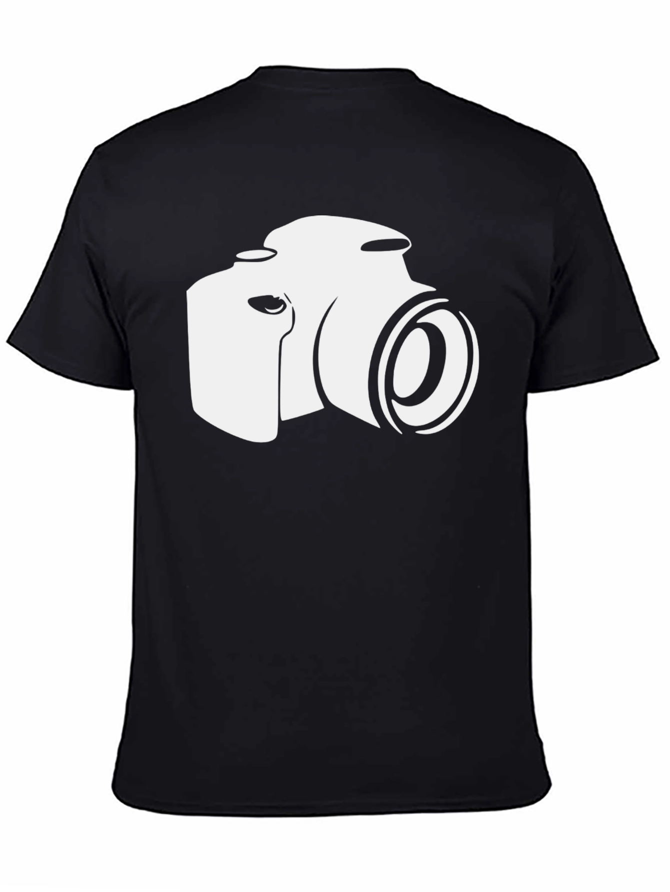 Camera Graphic Tee - Black Unisex T-Shirt