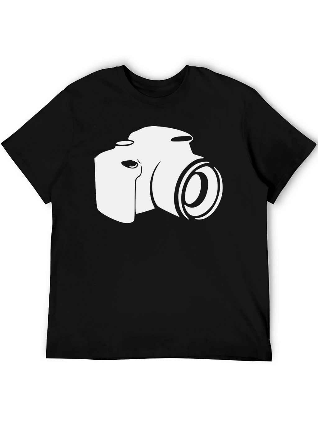 Camera Graphic Tee - Black Unisex T-Shirt