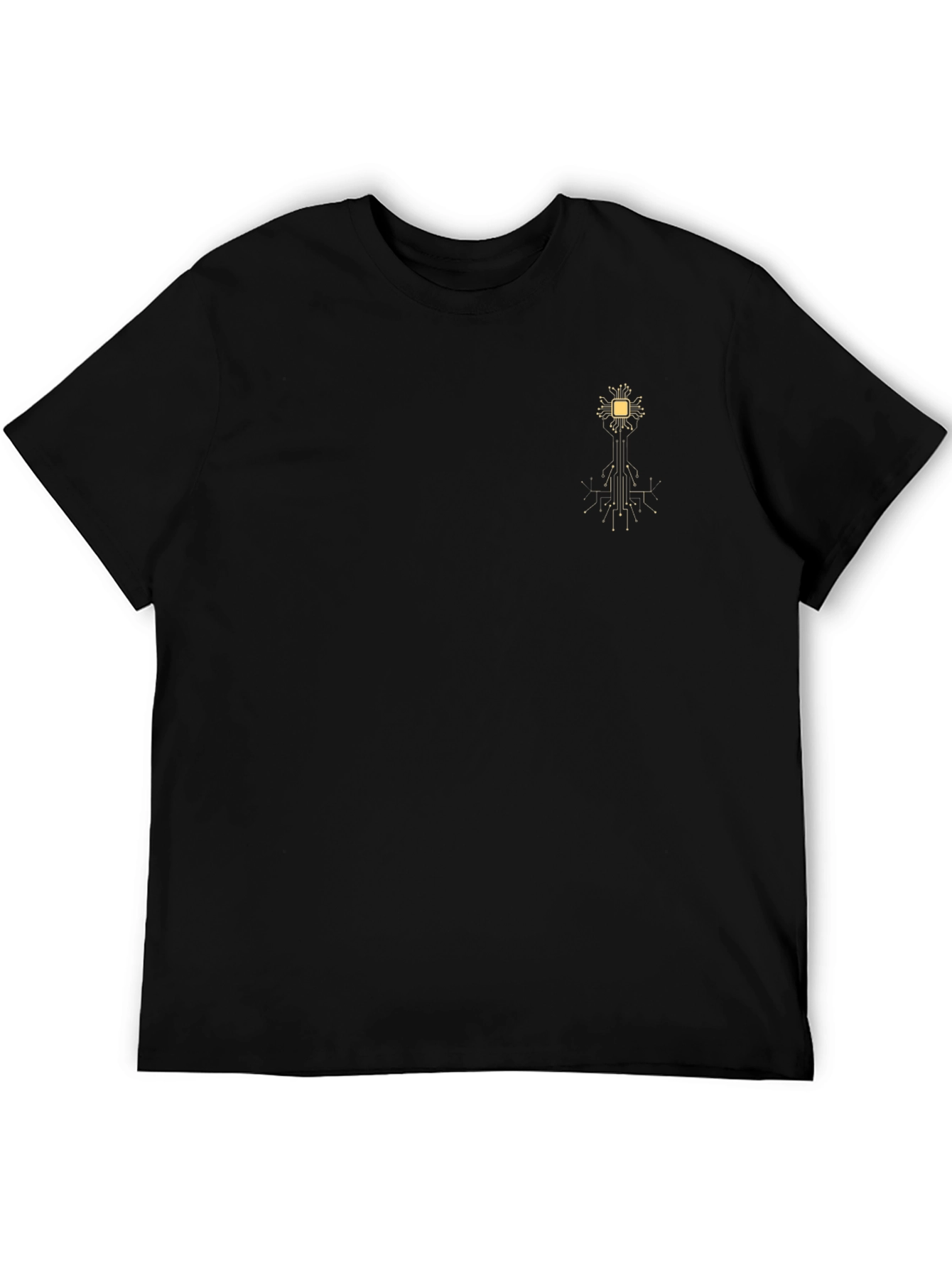 Tech Circuit Graphic T-Shirt - Modern Design