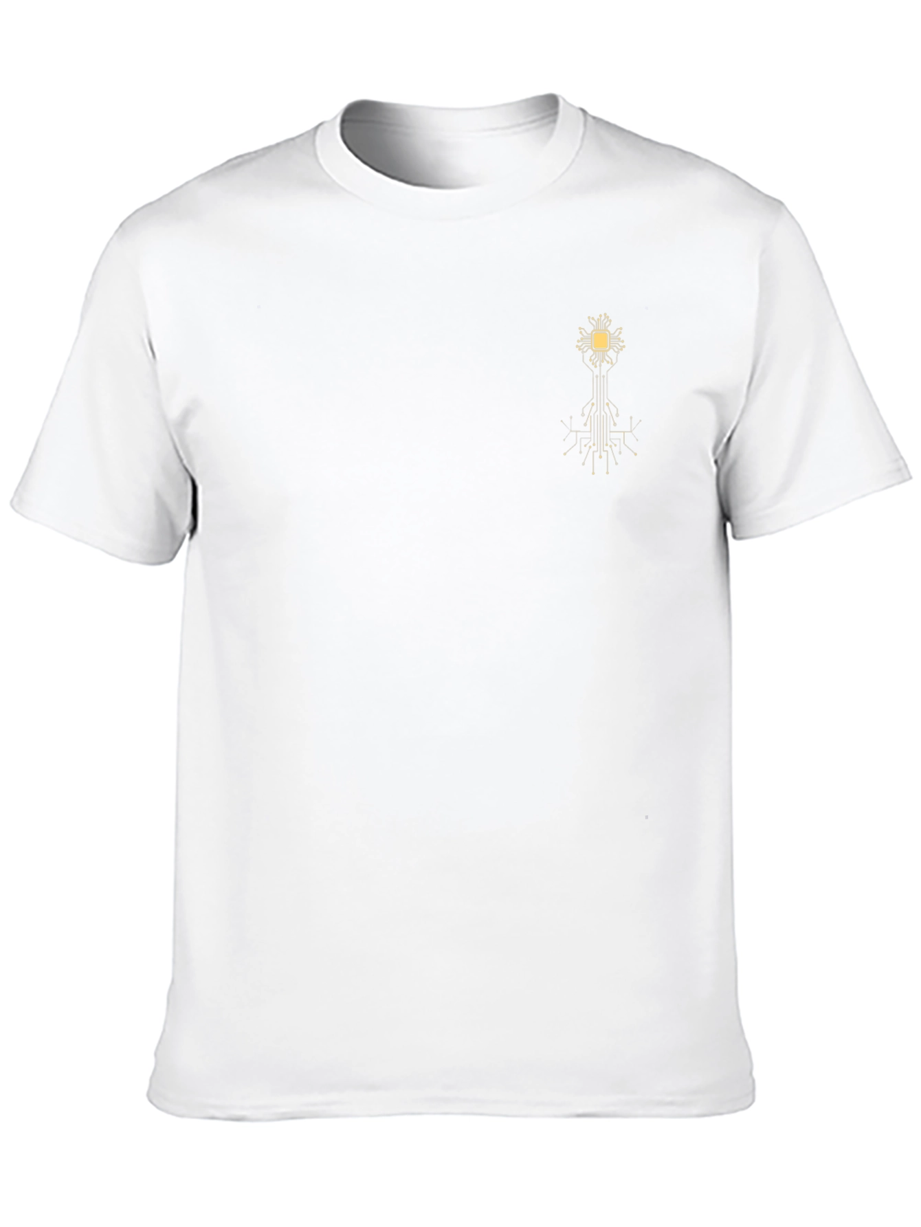 Tech Circuit Graphic T-Shirt - Modern Design