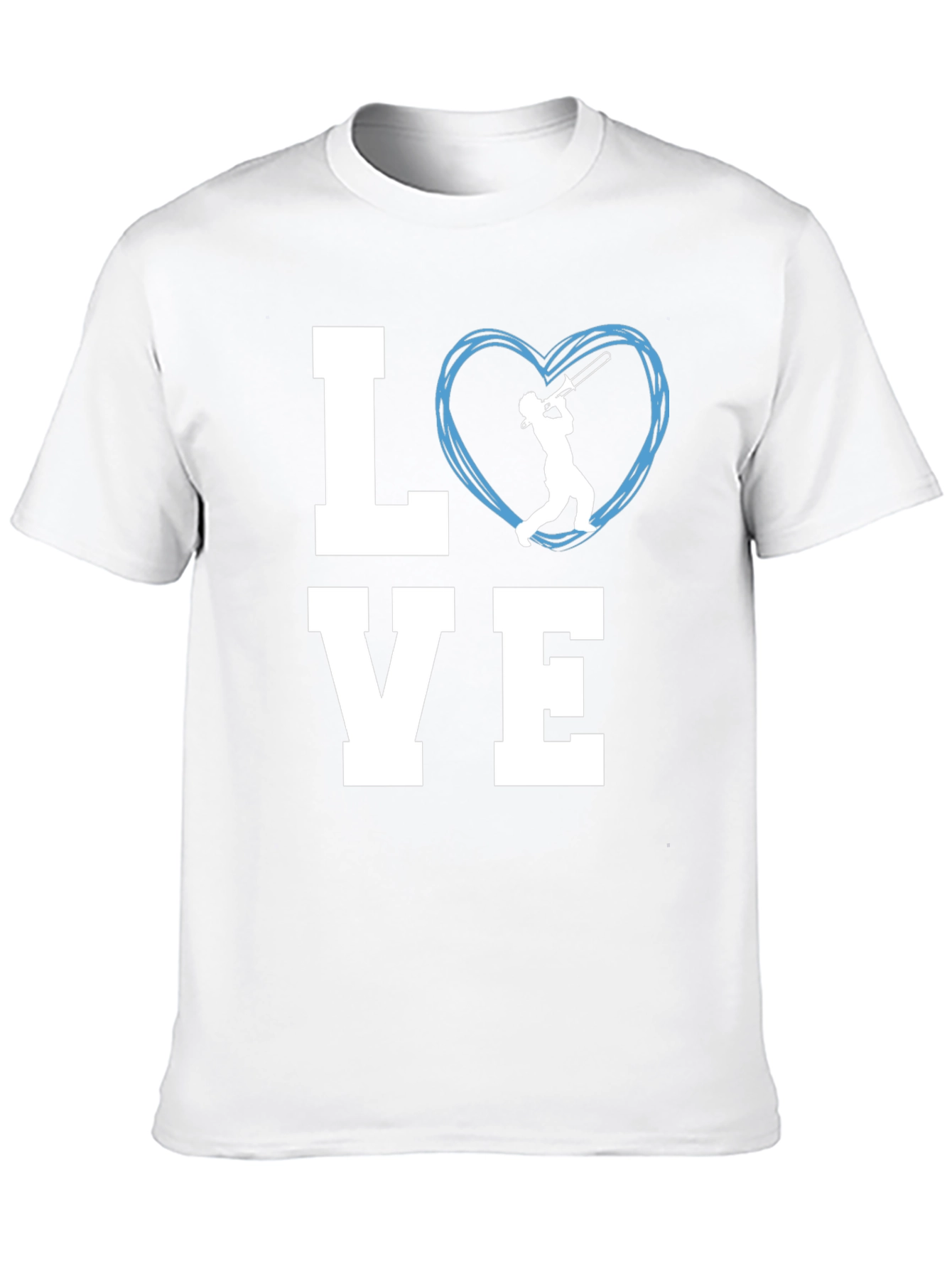 Love Trombone T-Shirt - Music Lover Tee