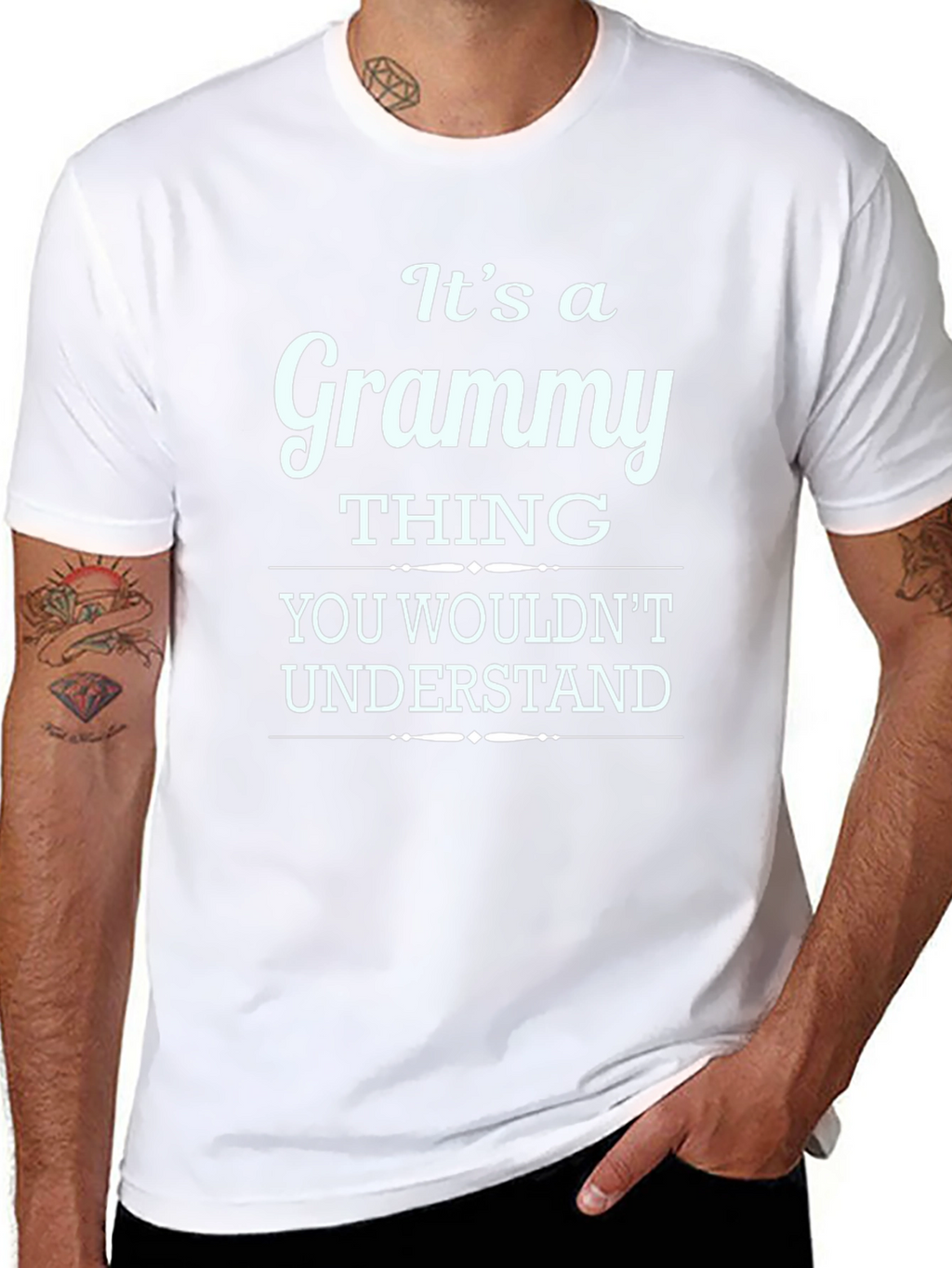 Its a Grammy Thing T-Shirt - Unisex Black Tee