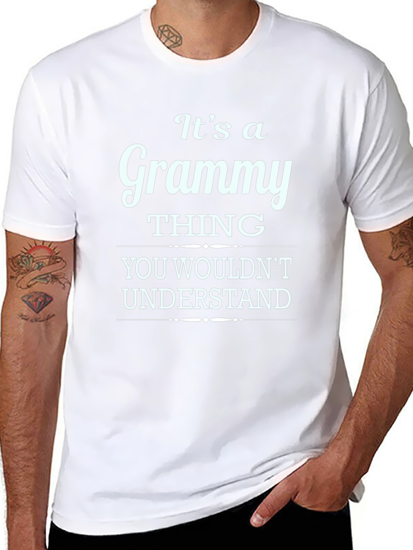 Its a Grammy Thing T-Shirt - Unisex Black Tee