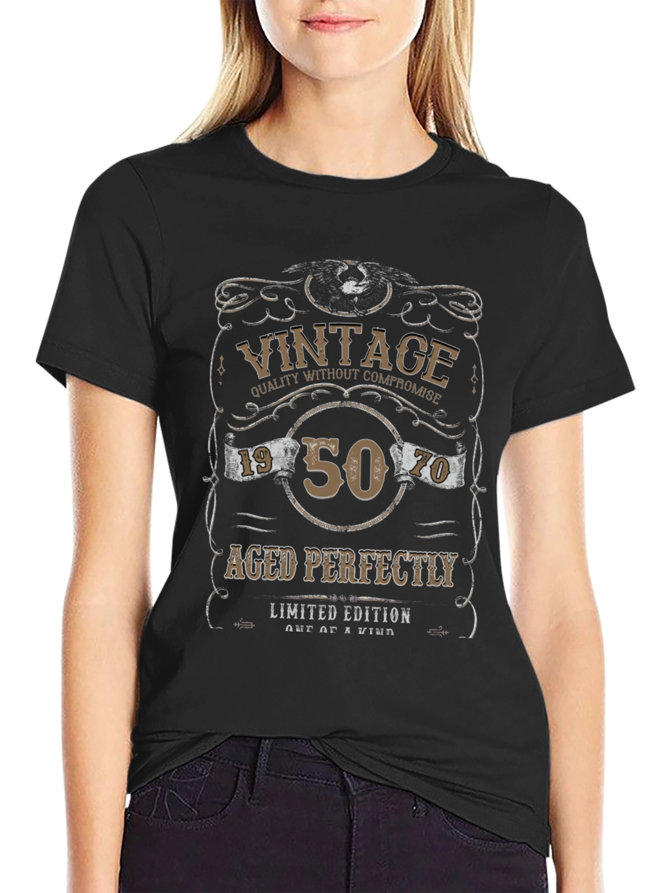 Vintage 1970 Aged Perfectly Graphic T-Shirt