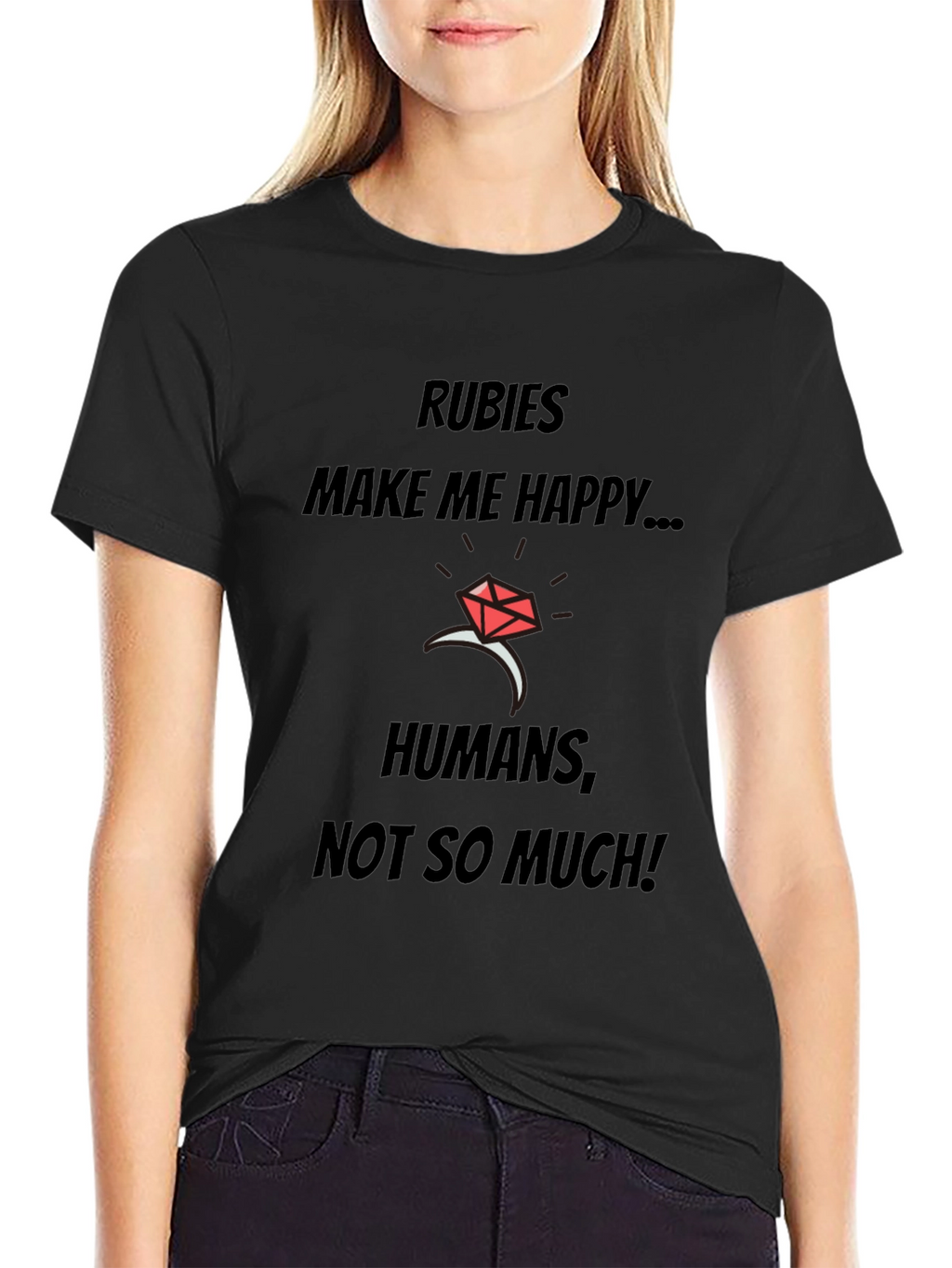 Rubies Make Me Happy T-Shirt