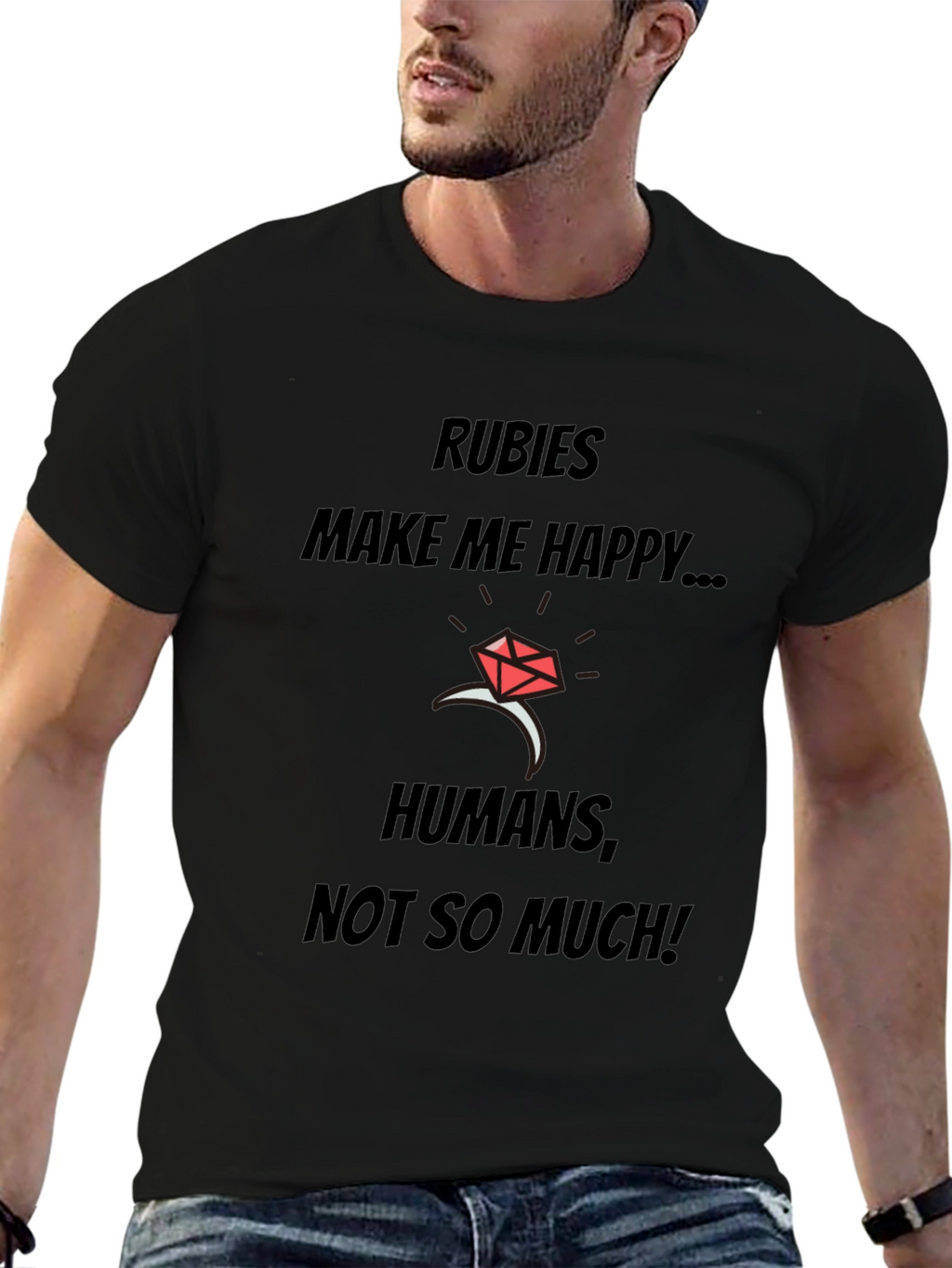 Rubies Make Me Happy T-Shirt