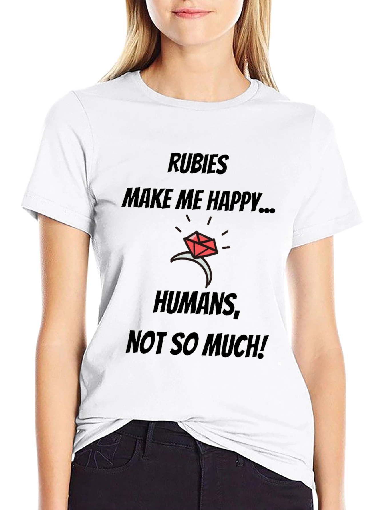 Rubies Make Me Happy T-Shirt