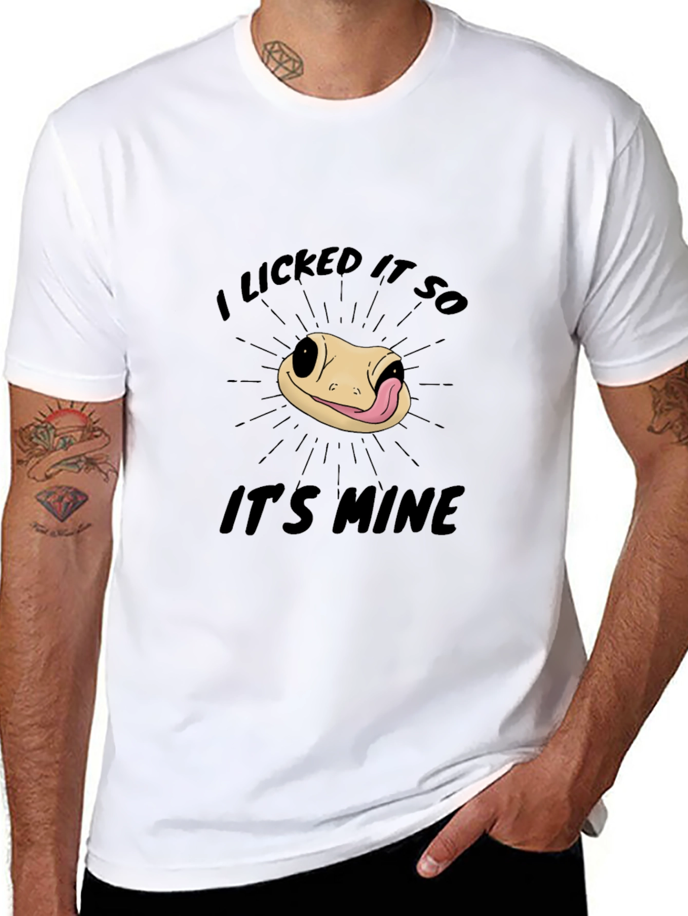 Funny Lizard Tongue T-Shirt
