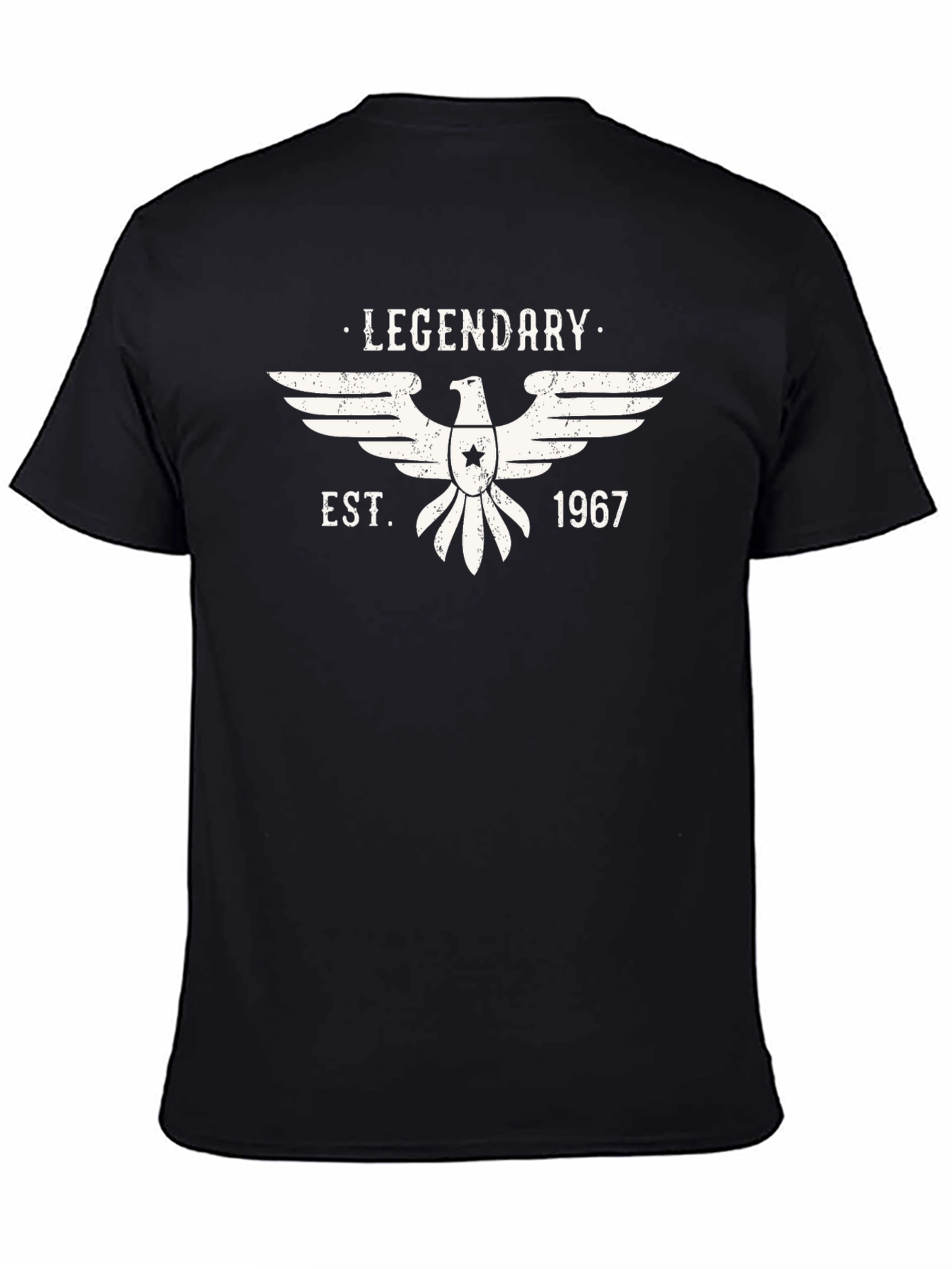 Legendary Est. 1967 Graphic Tee - Mens Black T-Shirt