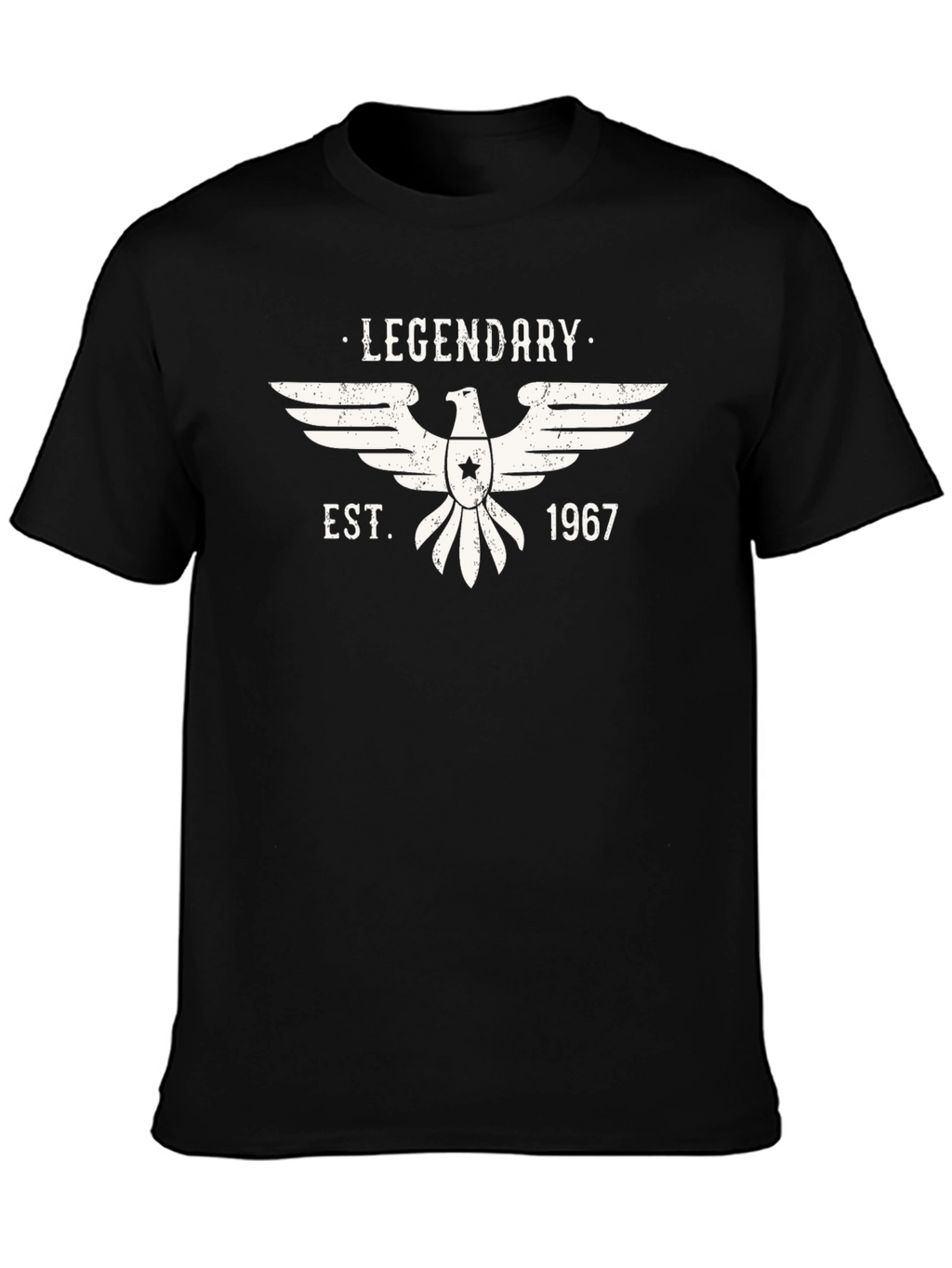 Legendary Est. 1967 Graphic Tee - Mens Black T-Shirt