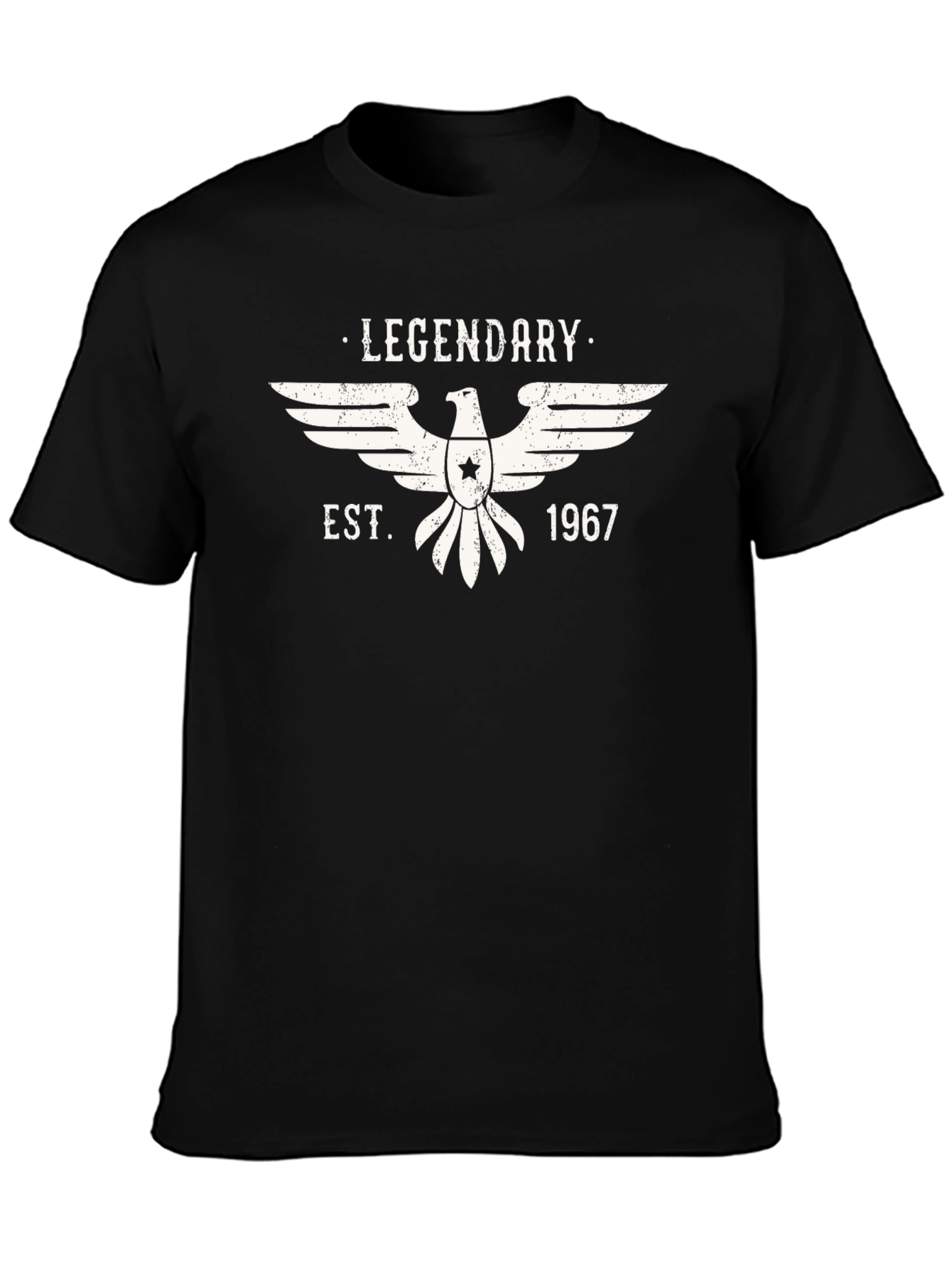 Legendary Est. 1967 Graphic Tee - Mens Black T-Shirt