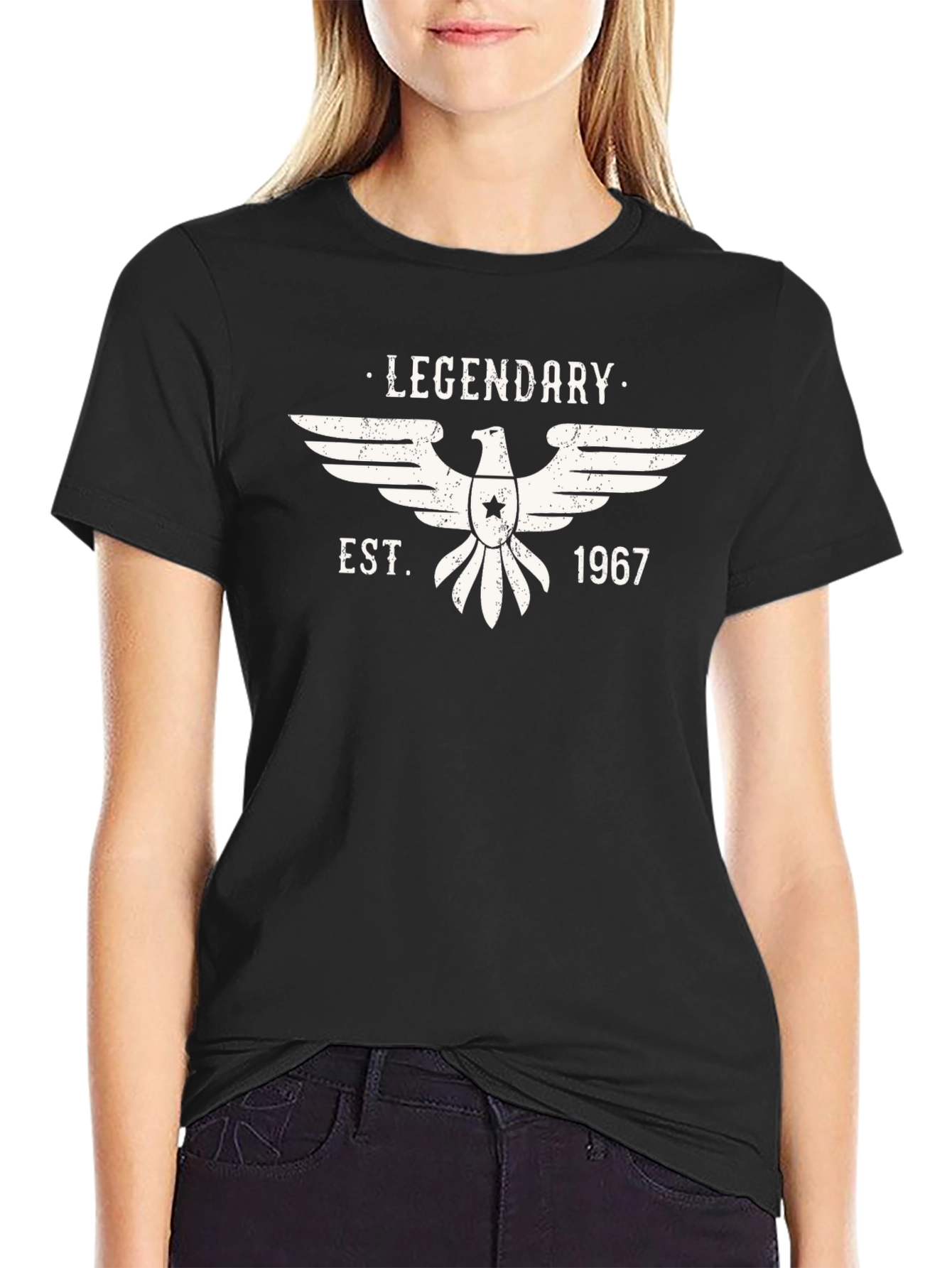 Legendary Est. 1967 Graphic Tee - Mens Black T-Shirt