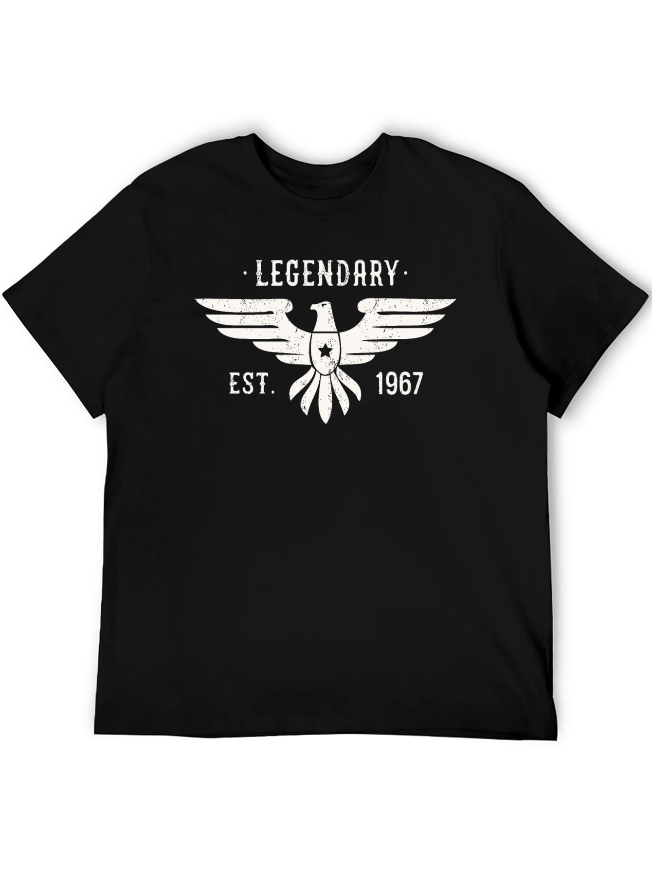 Legendary Est. 1967 Graphic Tee - Mens Black T-Shirt