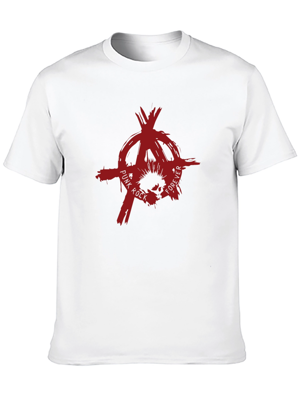Punk Rock Forever Tee - Anarchy Symbol T-Shirt