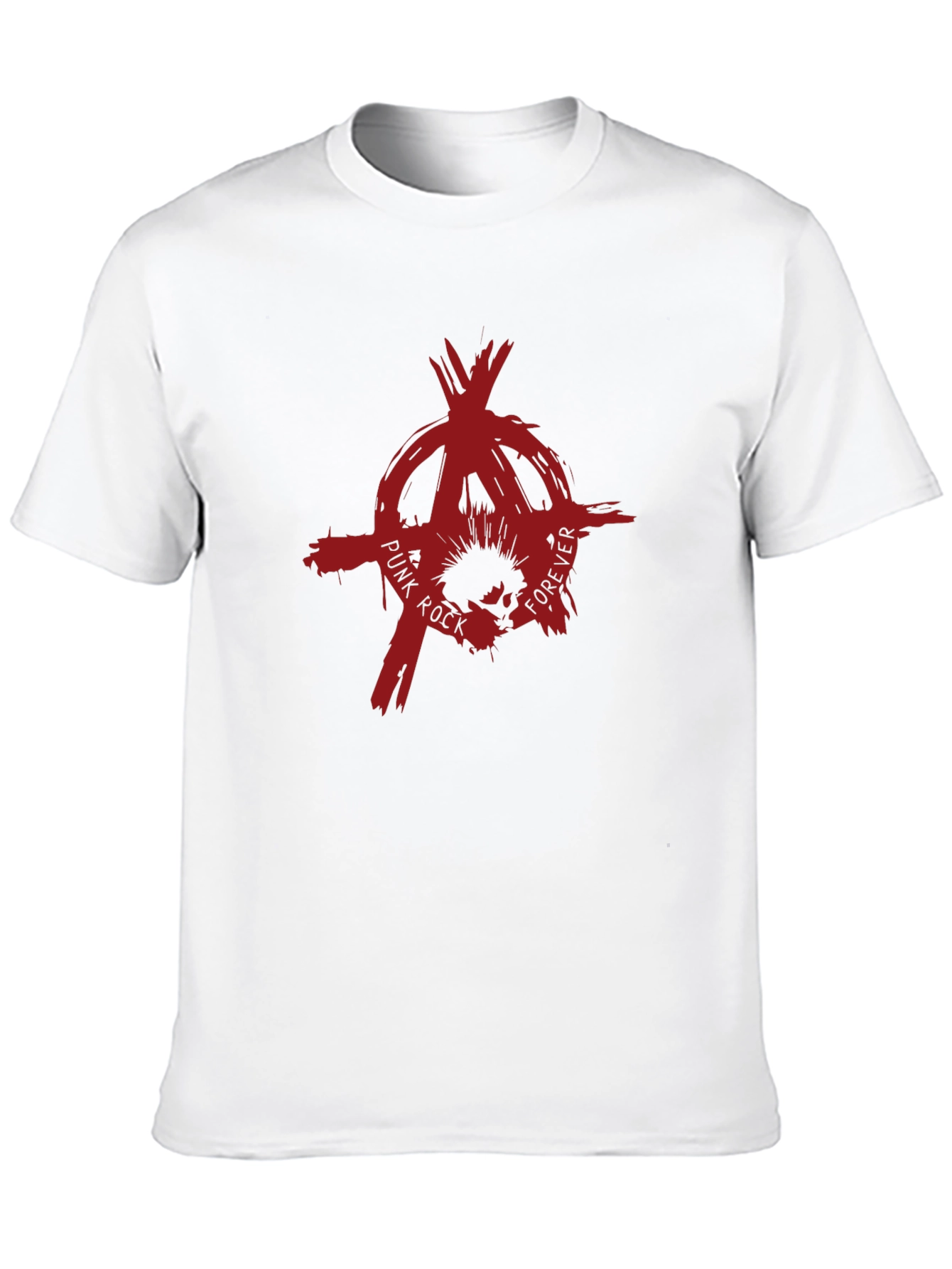 Punk Rock Forever Tee - Anarchy Symbol T-Shirt