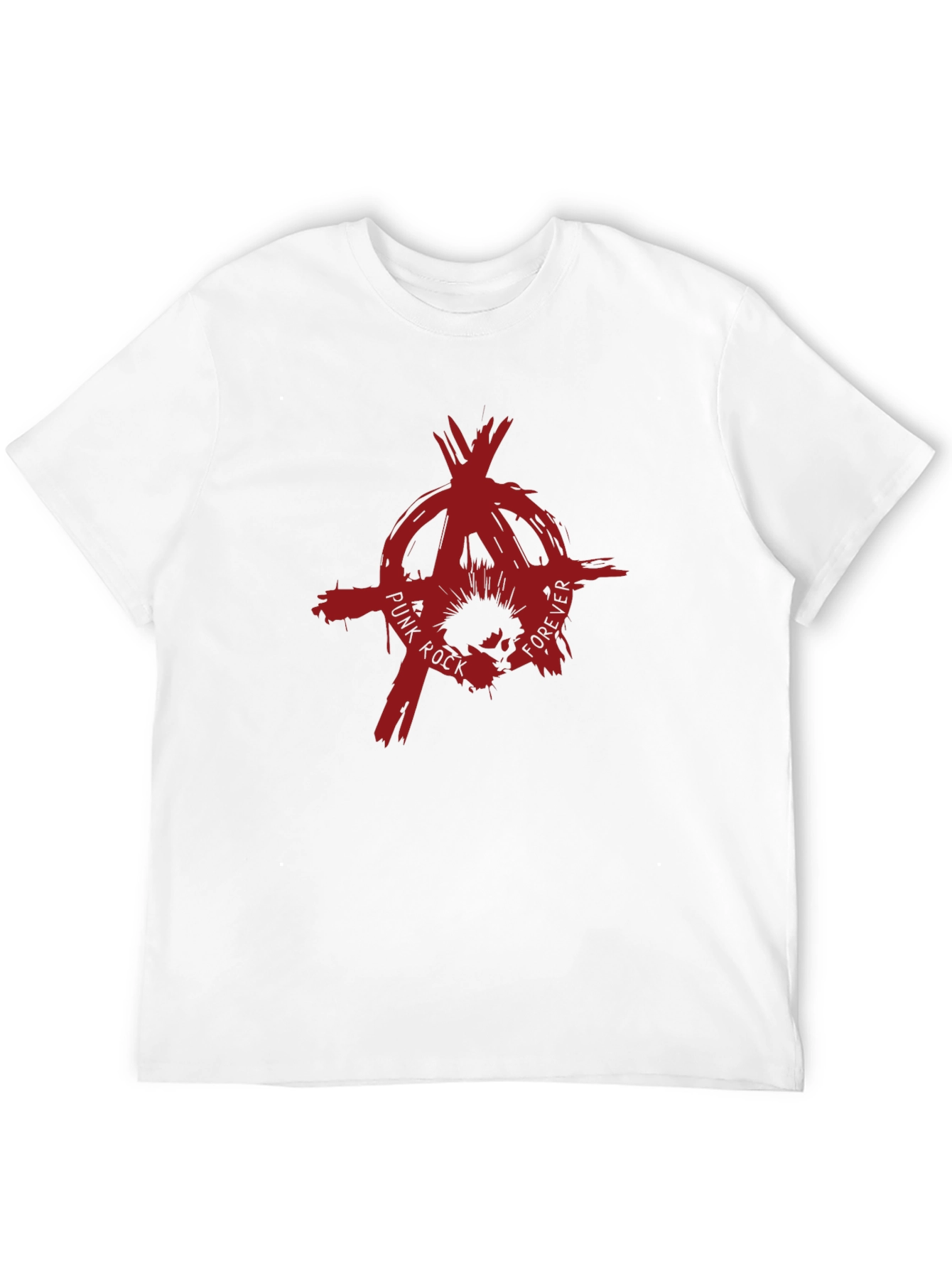 Punk Rock Forever Tee - Anarchy Symbol T-Shirt