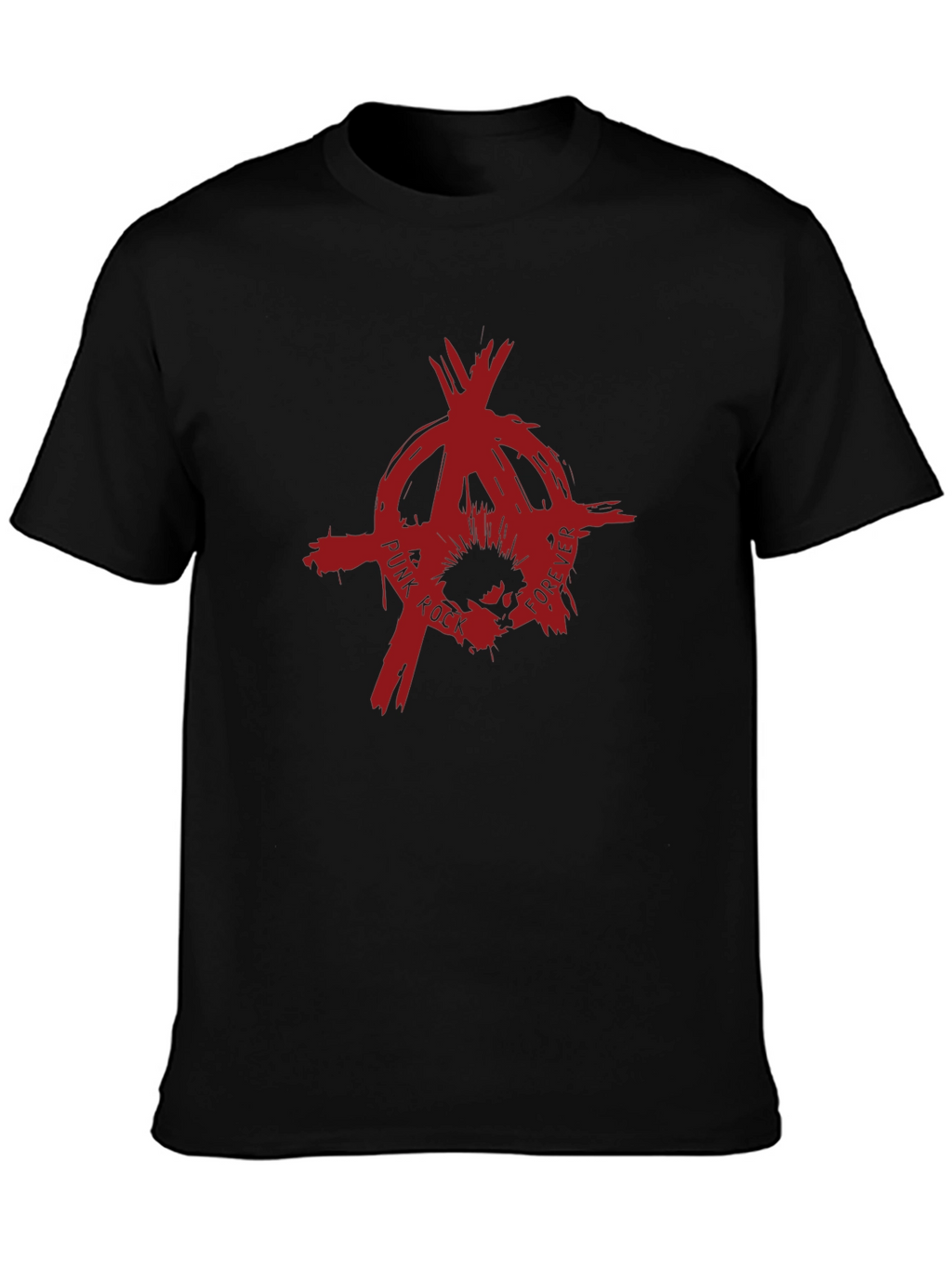 Punk Rock Forever Tee - Anarchy Symbol T-Shirt