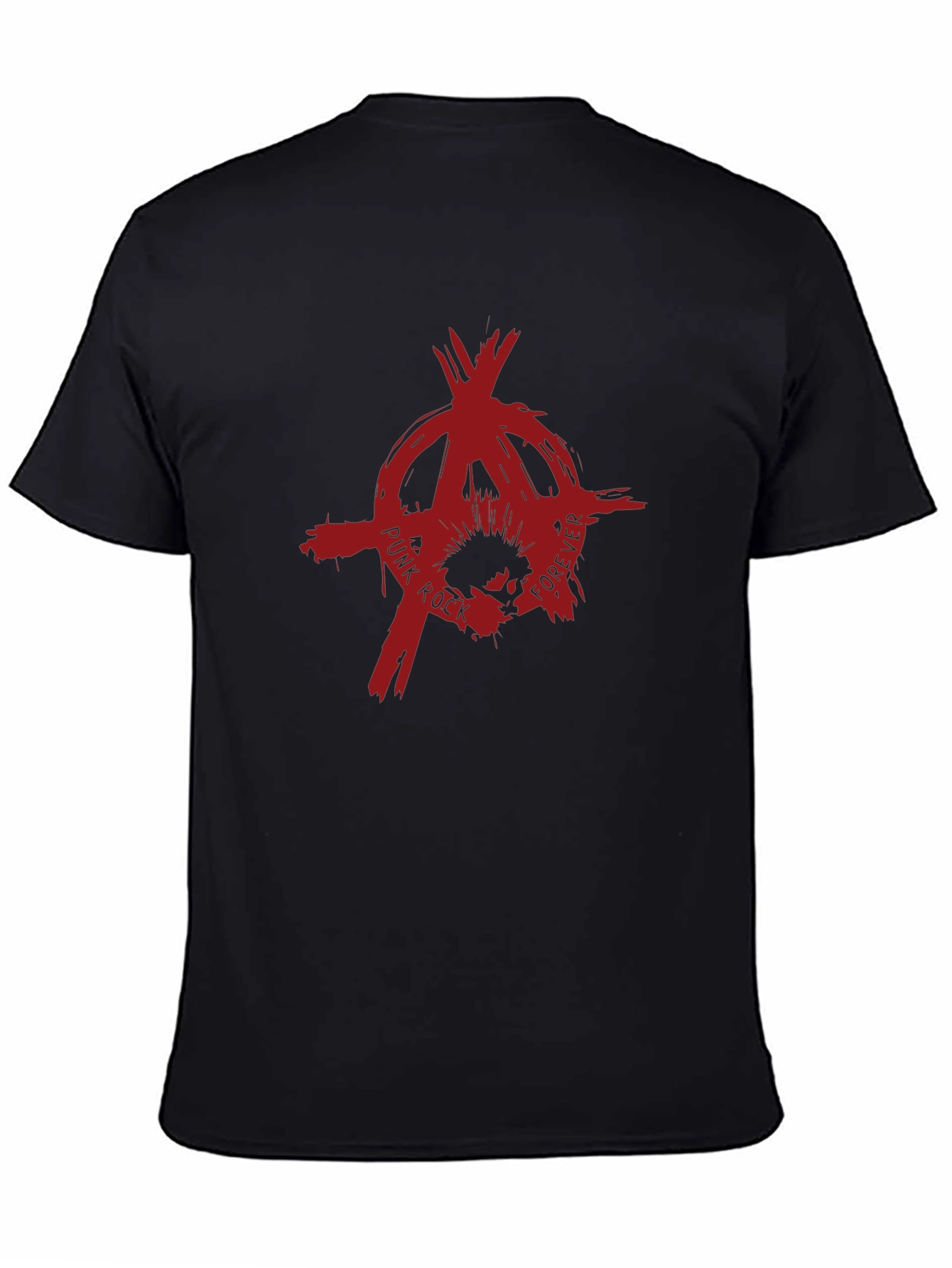 Punk Rock Forever Tee - Anarchy Symbol T-Shirt