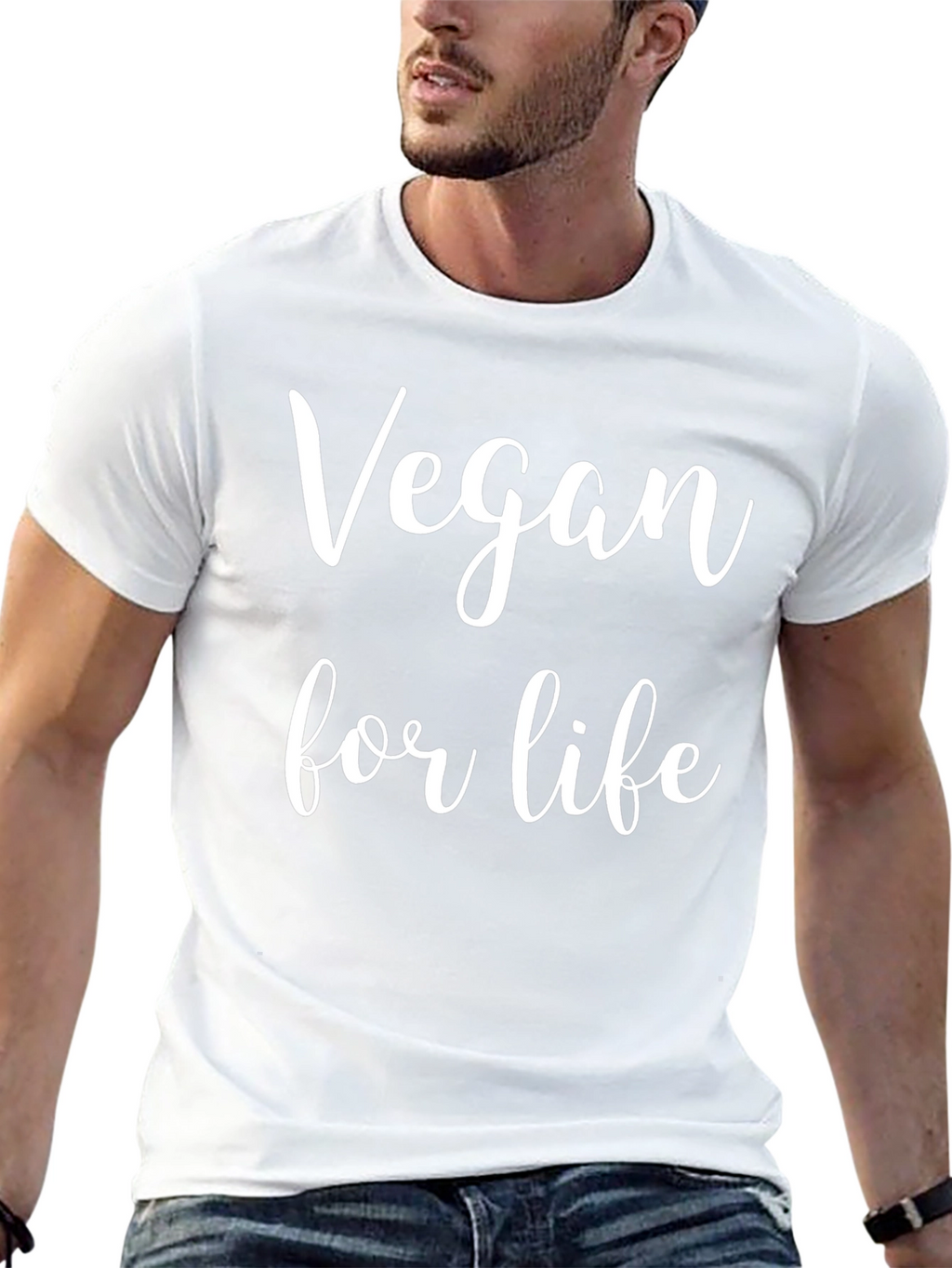 Vegan for Life Graphic T-Shirt