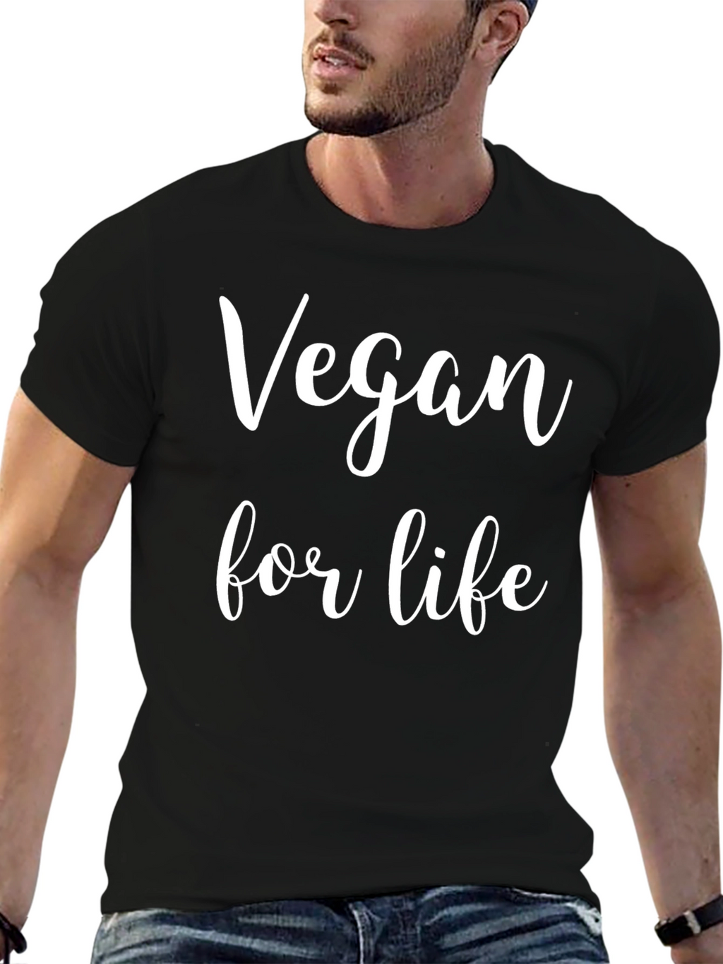 Vegan for Life Graphic T-Shirt