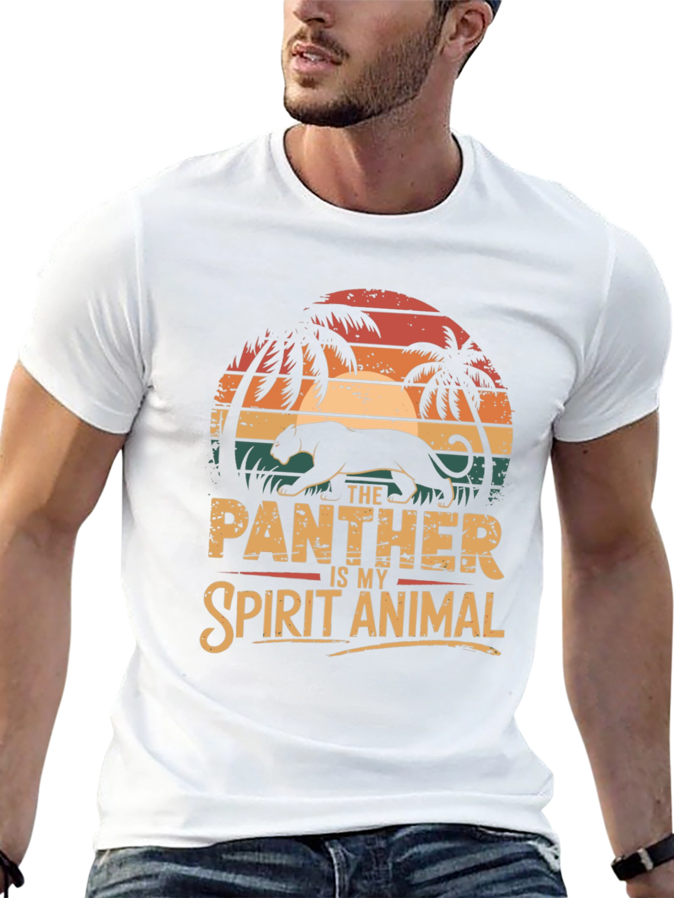 Panther Spirit Animal T-Shirt Graphic Tee