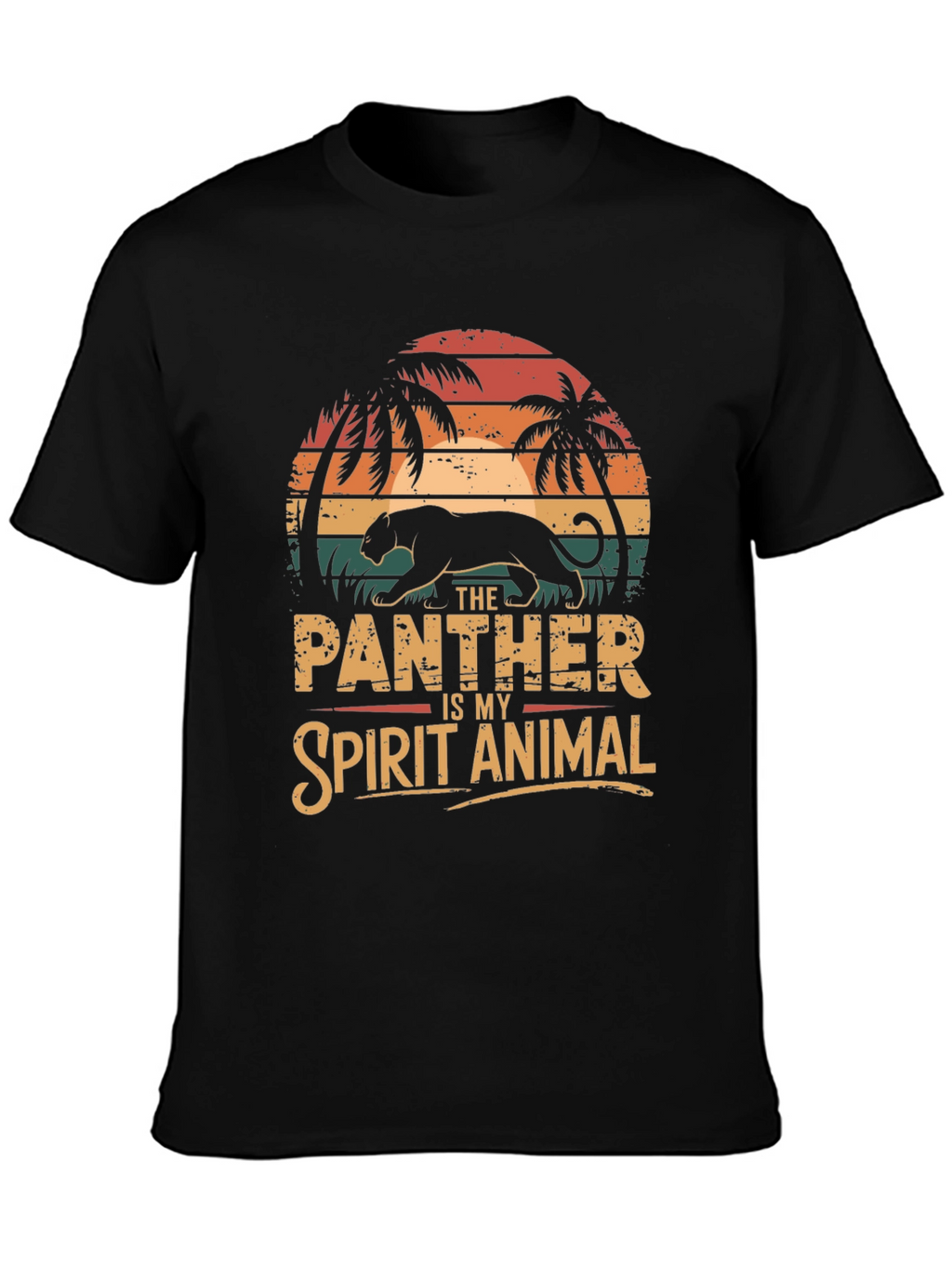 Panther Spirit Animal T-Shirt Graphic Tee