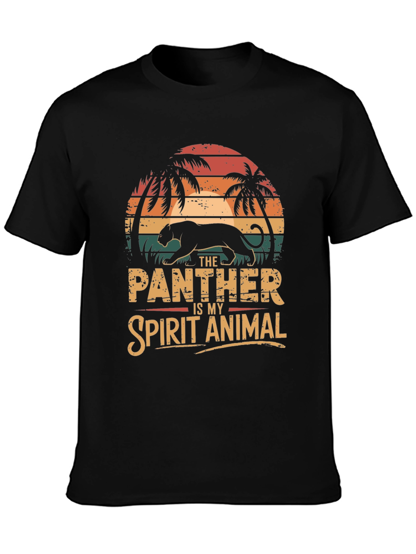 Panther Spirit Animal T-Shirt Graphic Tee