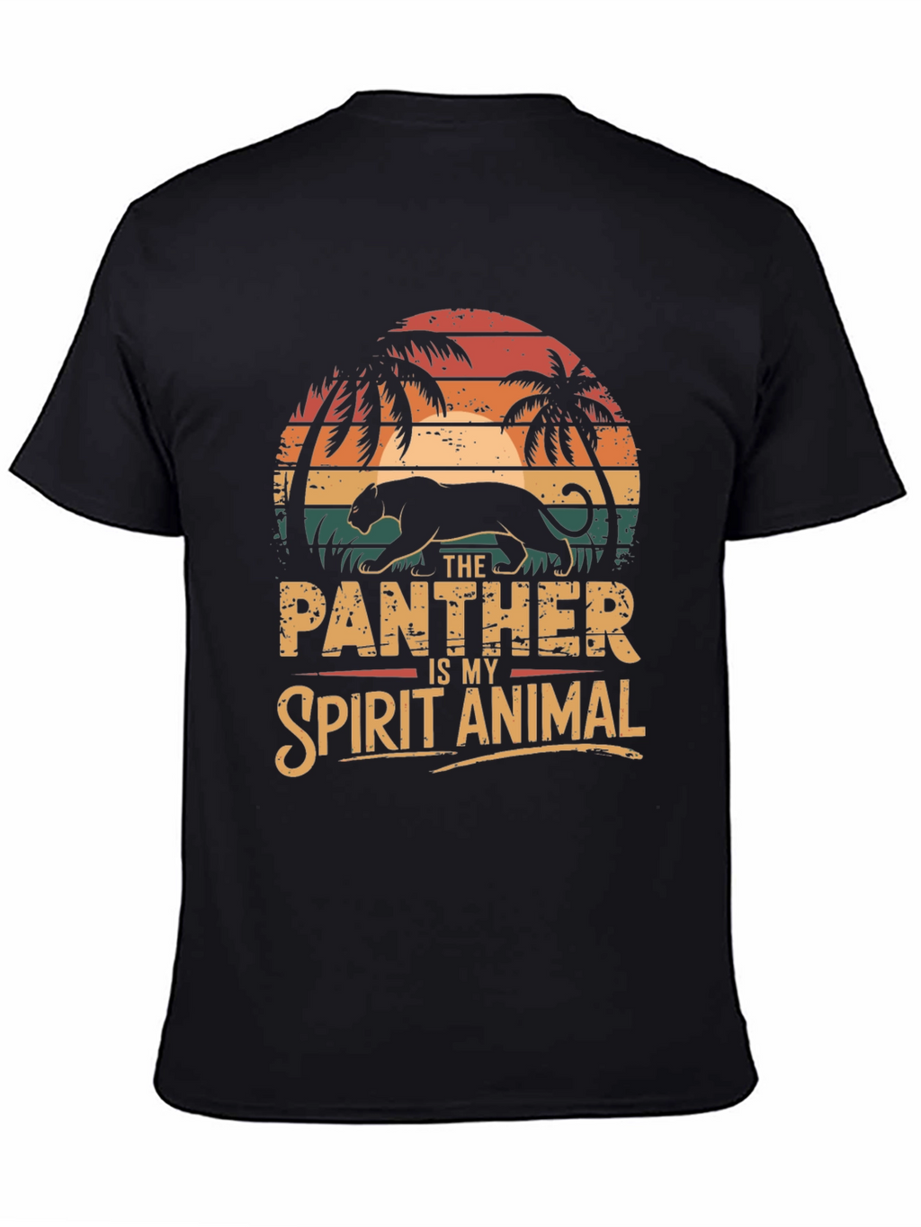 Panther Spirit Animal T-Shirt Graphic Tee
