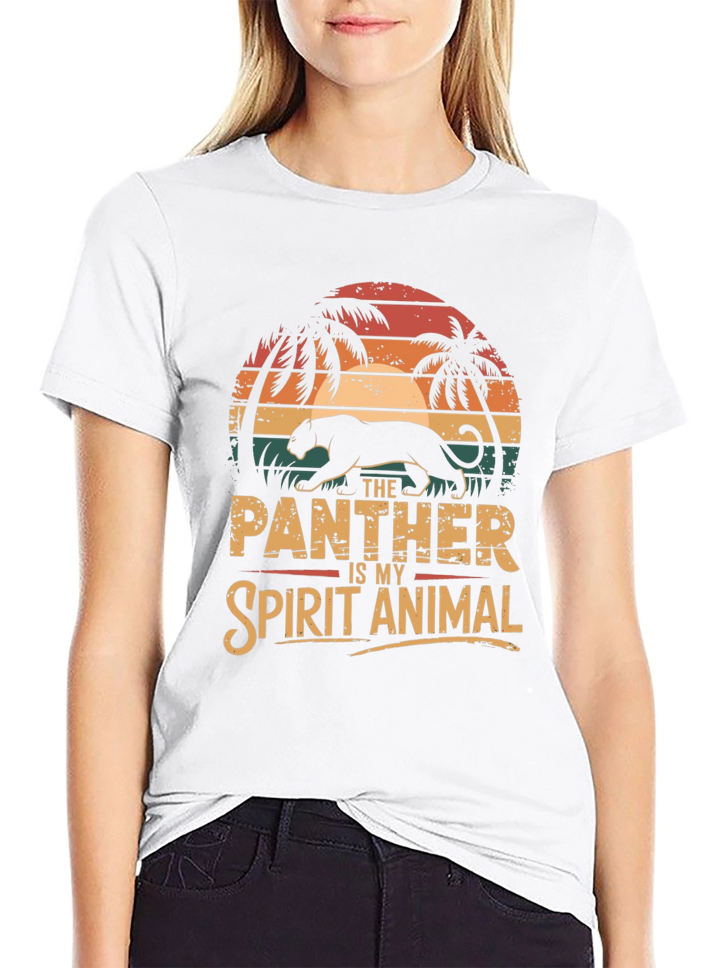 Panther Spirit Animal T-Shirt Graphic Tee
