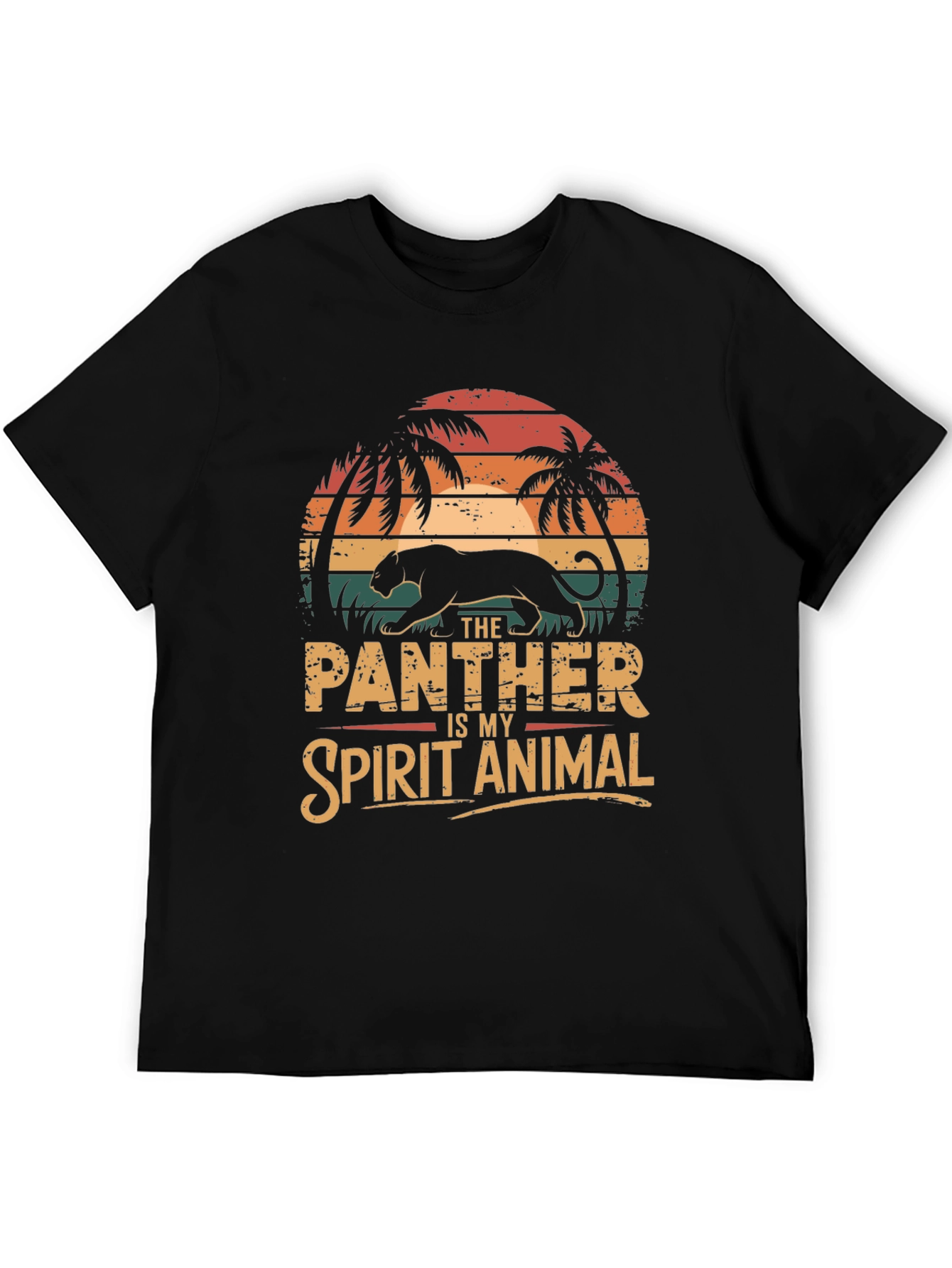 Panther Spirit Animal T-Shirt Graphic Tee