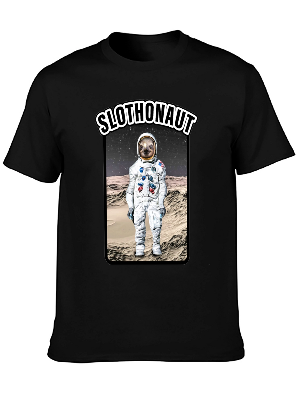 Slothonaut T-Shirt - Unique Astronaut Sloth Design