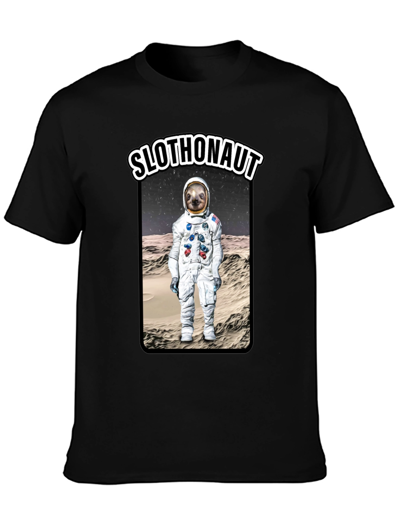 Slothonaut T-Shirt - Unique Astronaut Sloth Design