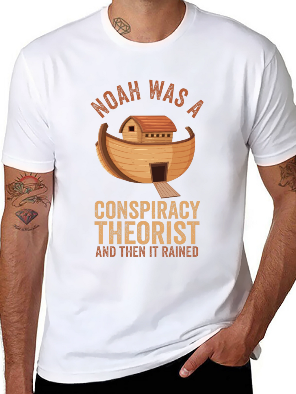 Noah Was A Conspiracy Theorist T-Shirt