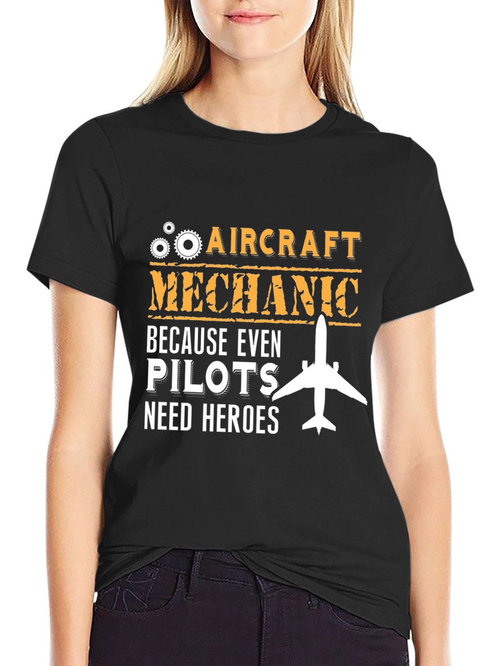 Aircraft Mechanic Hero Tee