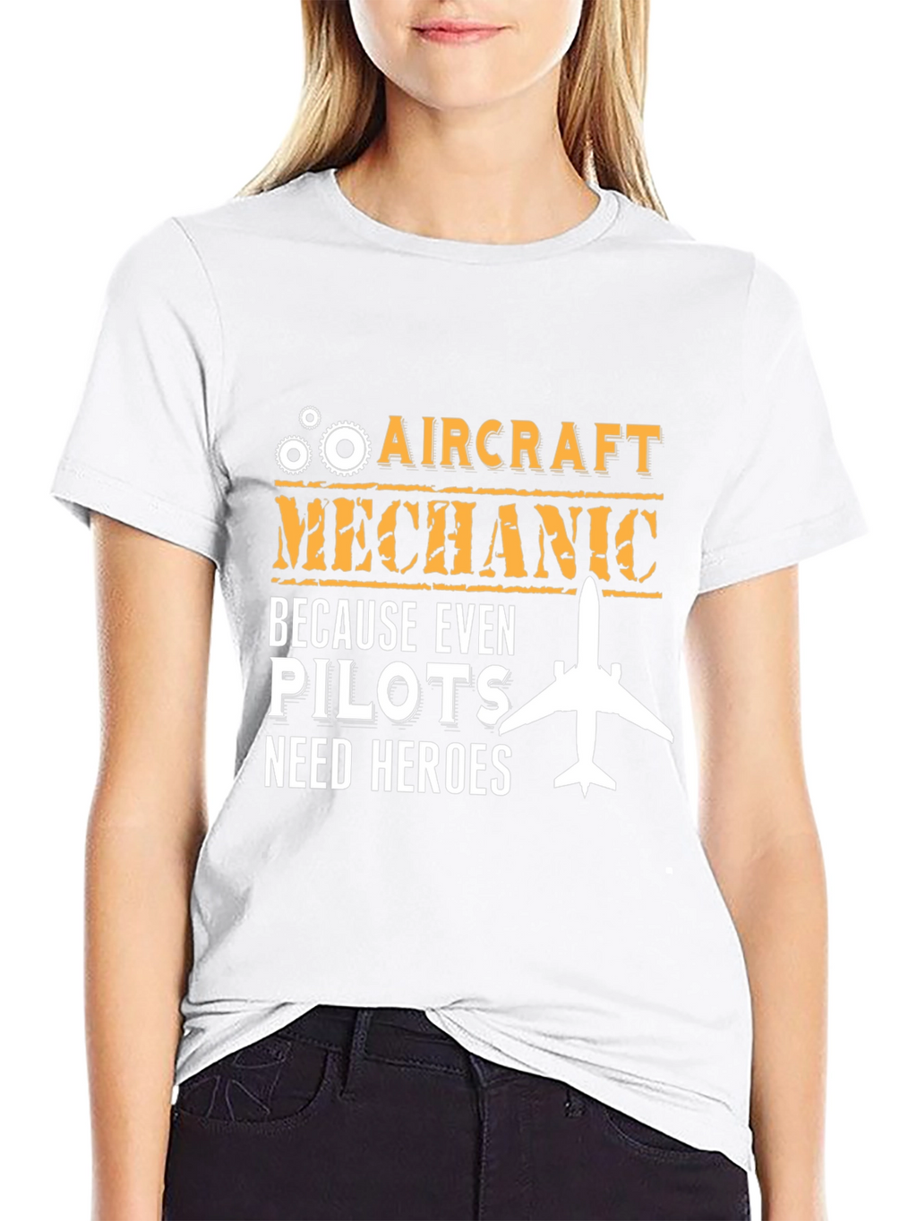 Aircraft Mechanic Hero Tee