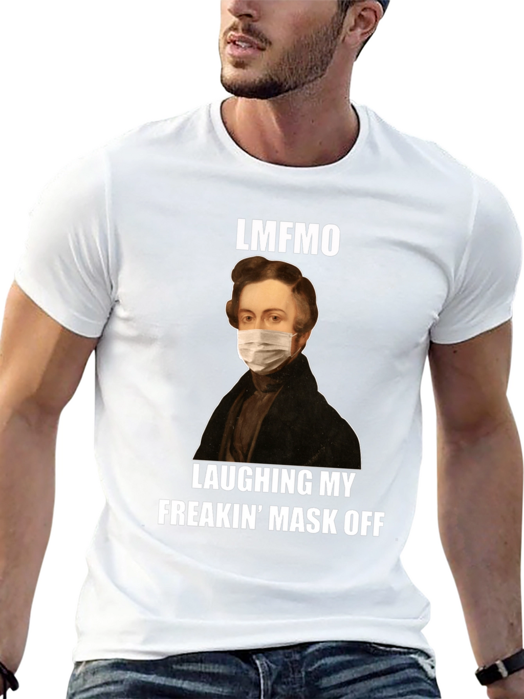 LMFAO Mask Off T-Shirt - Funny Novelty Tee