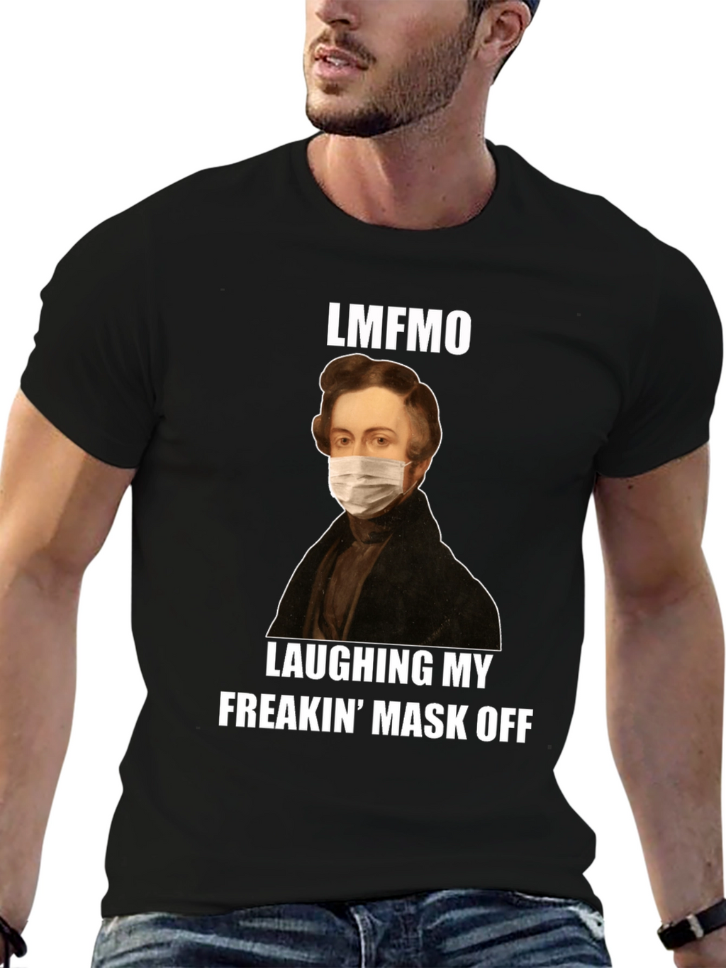 LMFAO Mask Off T-Shirt - Funny Novelty Tee