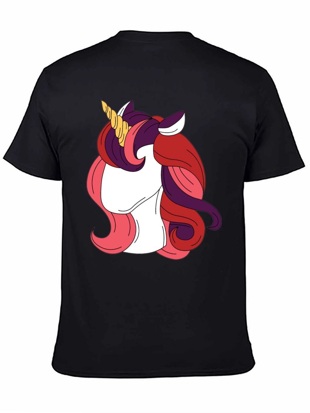 Unicorn Graphic Tee - Black T-Shirt
