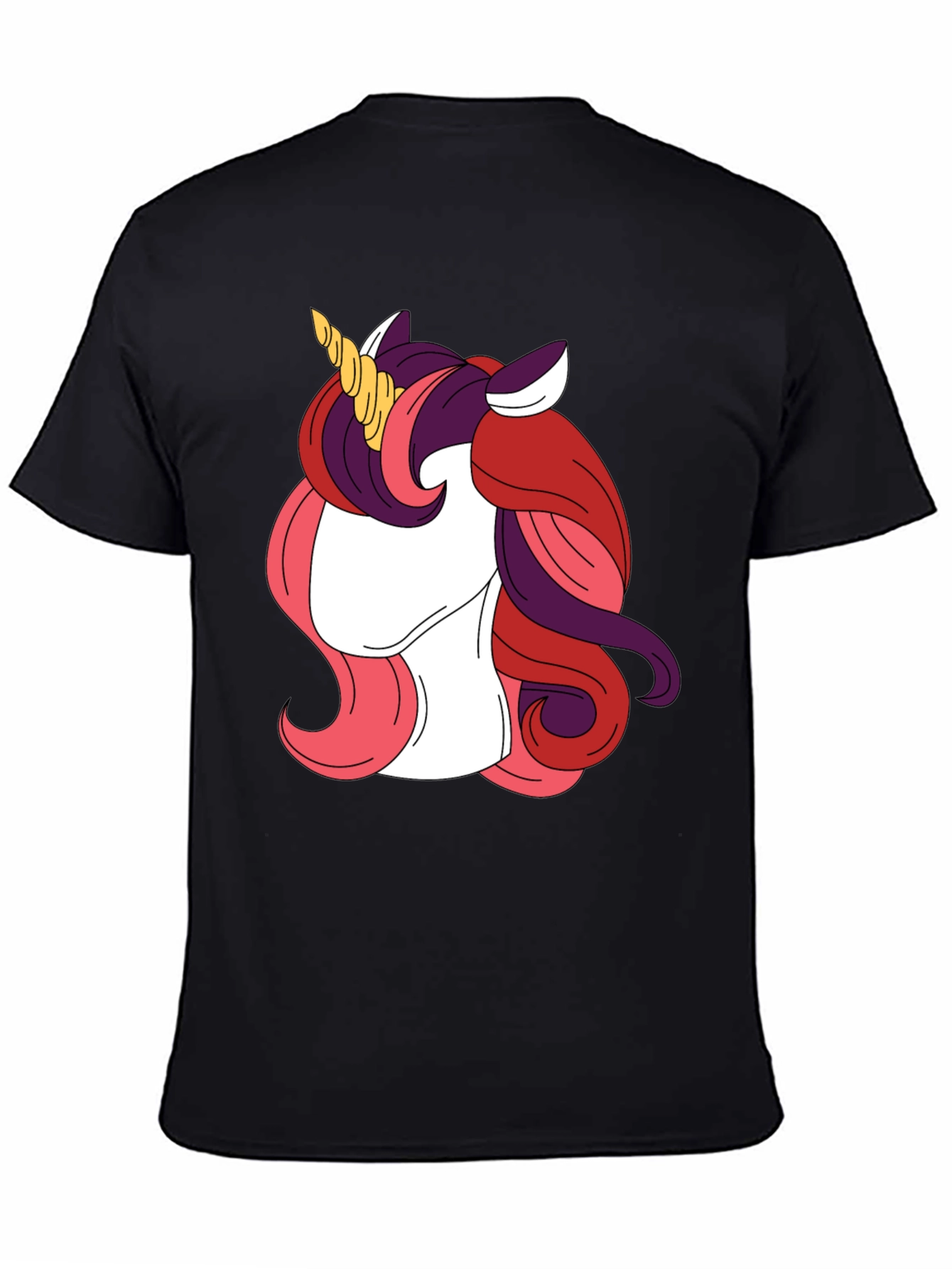 Unicorn Graphic Tee - Black T-Shirt
