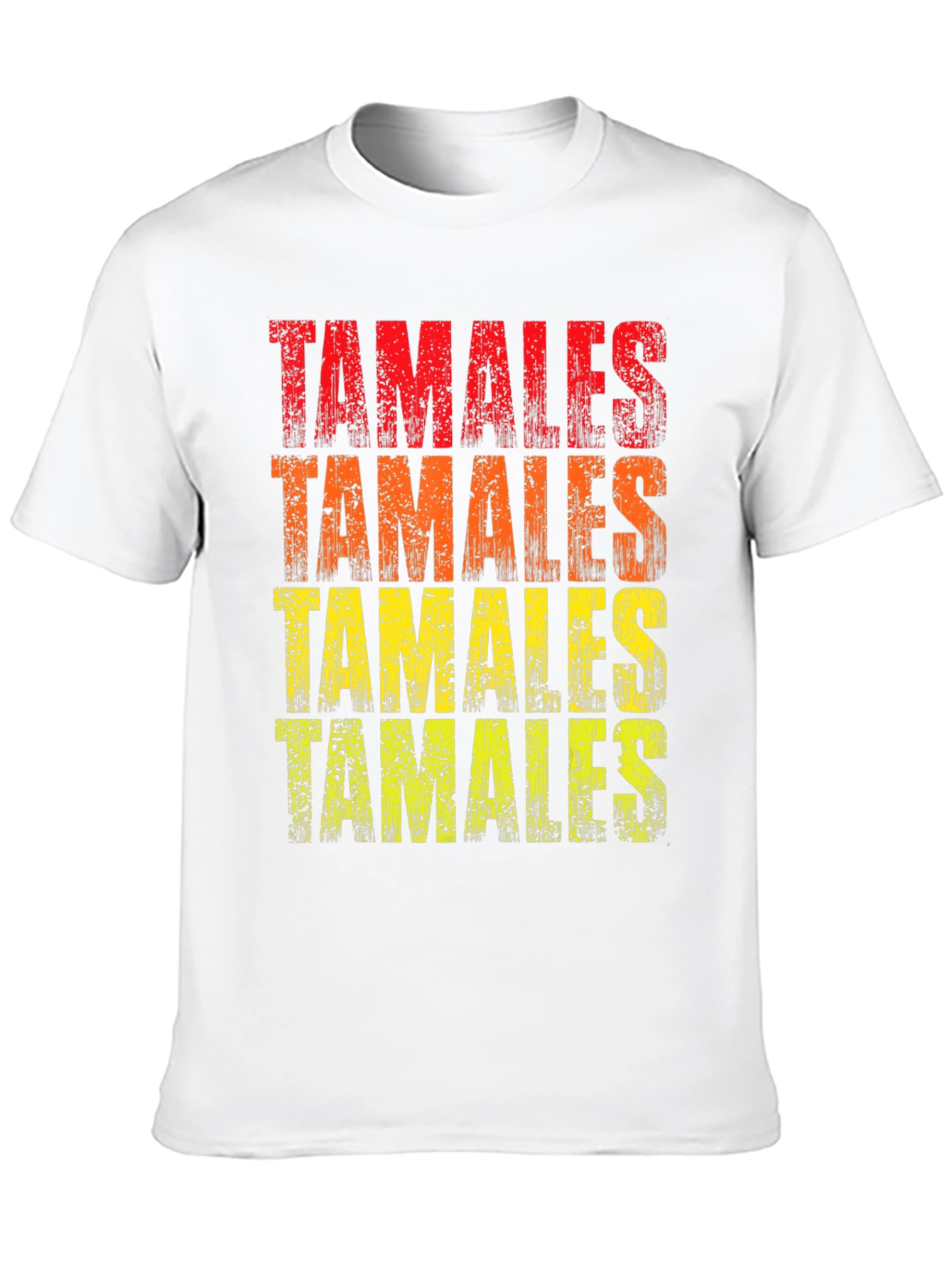 Tamales Graphic T-Shirt - Distressed Style