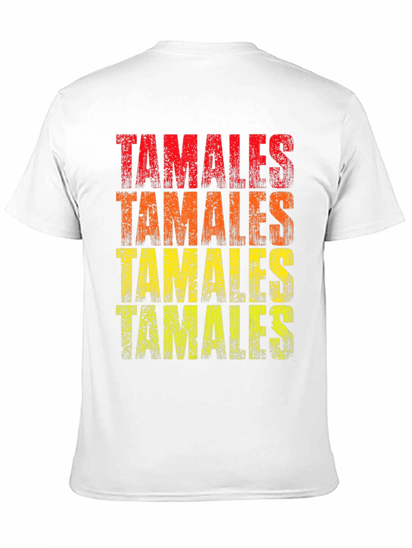 Tamales Graphic T-Shirt - Distressed Style